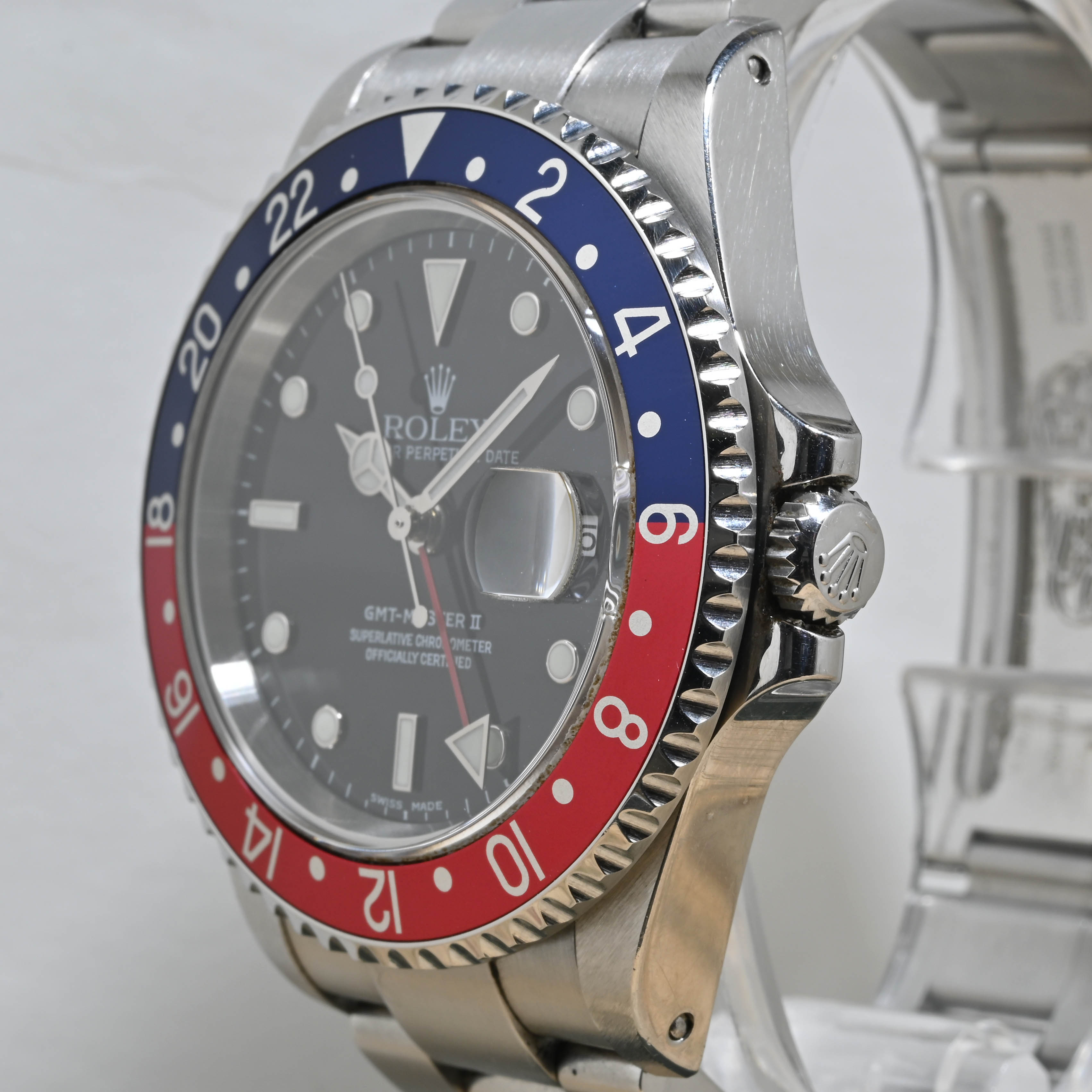 2003 Rolex GMT Master II Pepsi Ref. 16710 (Full Set)