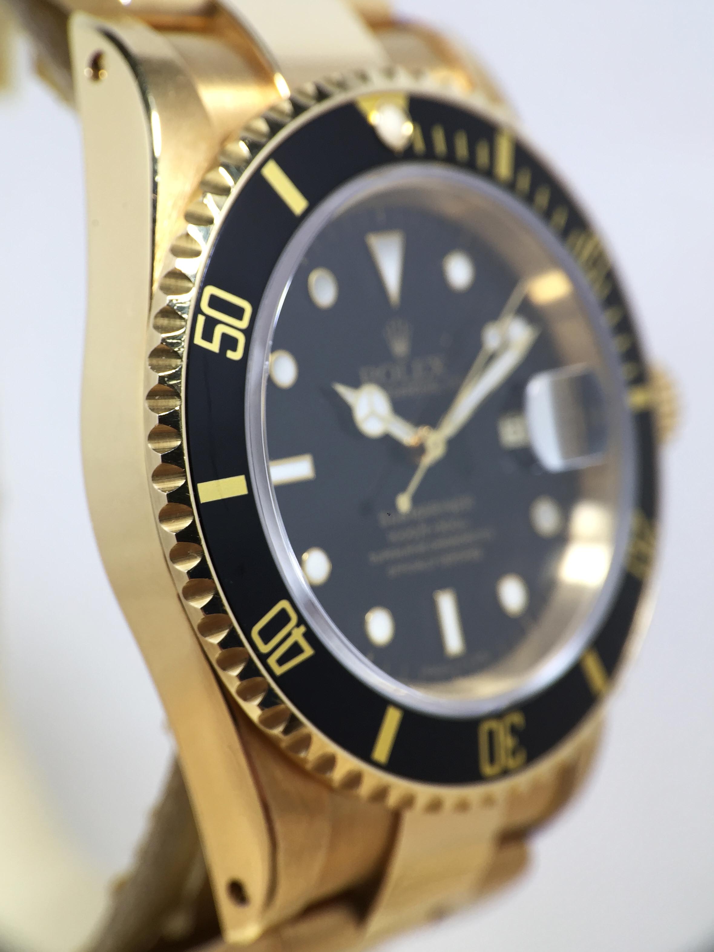 1991 Rolex Submariner Mint Unpolished Ref. 16618 (Full Set)