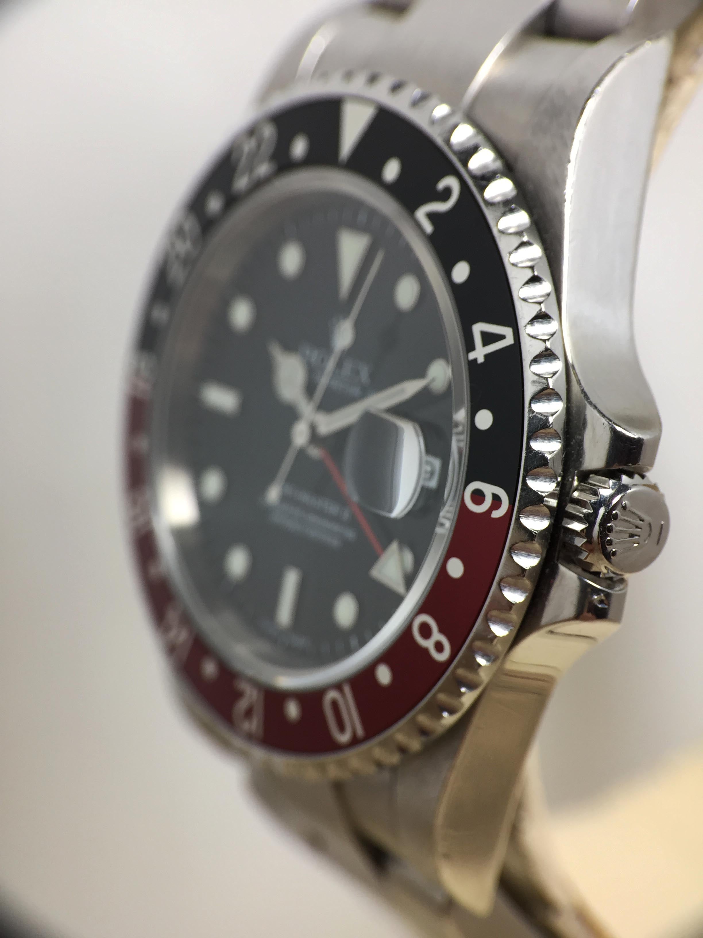 2004 Rolex GMT Master II Coke Ref. 16710 (Full Set)