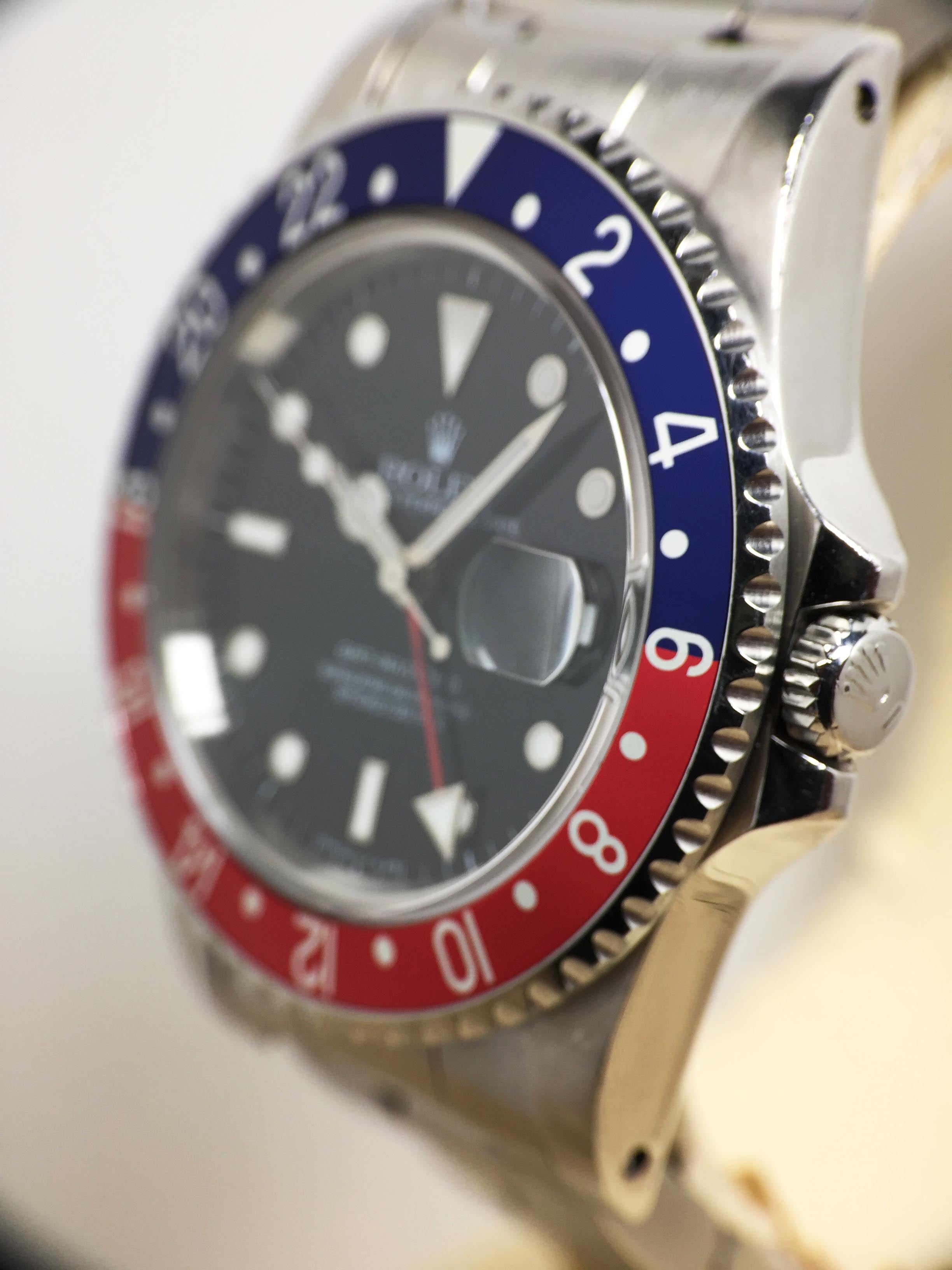 1993 Rolex GMT Master II Ref. 16710 (with Papers)