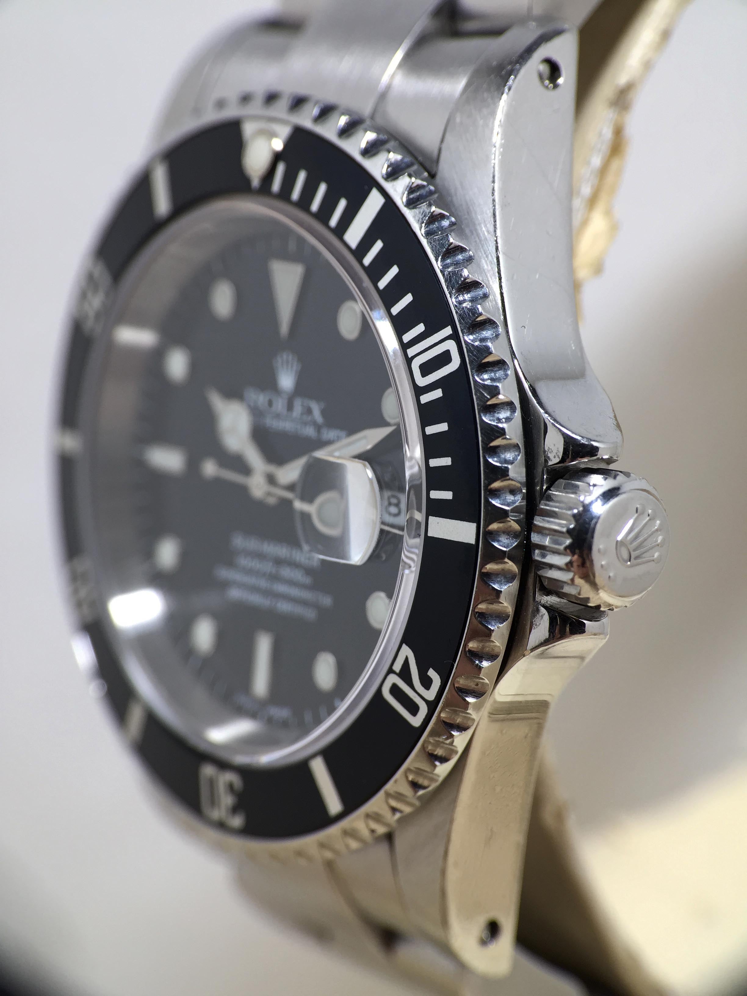 2001 Rolex Submariner Ref. 16610 (with Box & Papers)