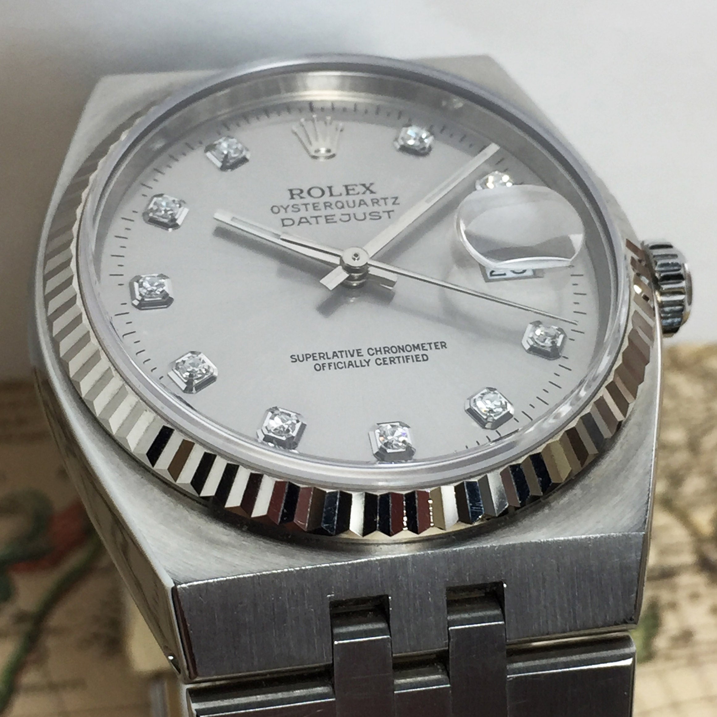 1999 Rolex Oysterquartz Datejust Ref. 17014