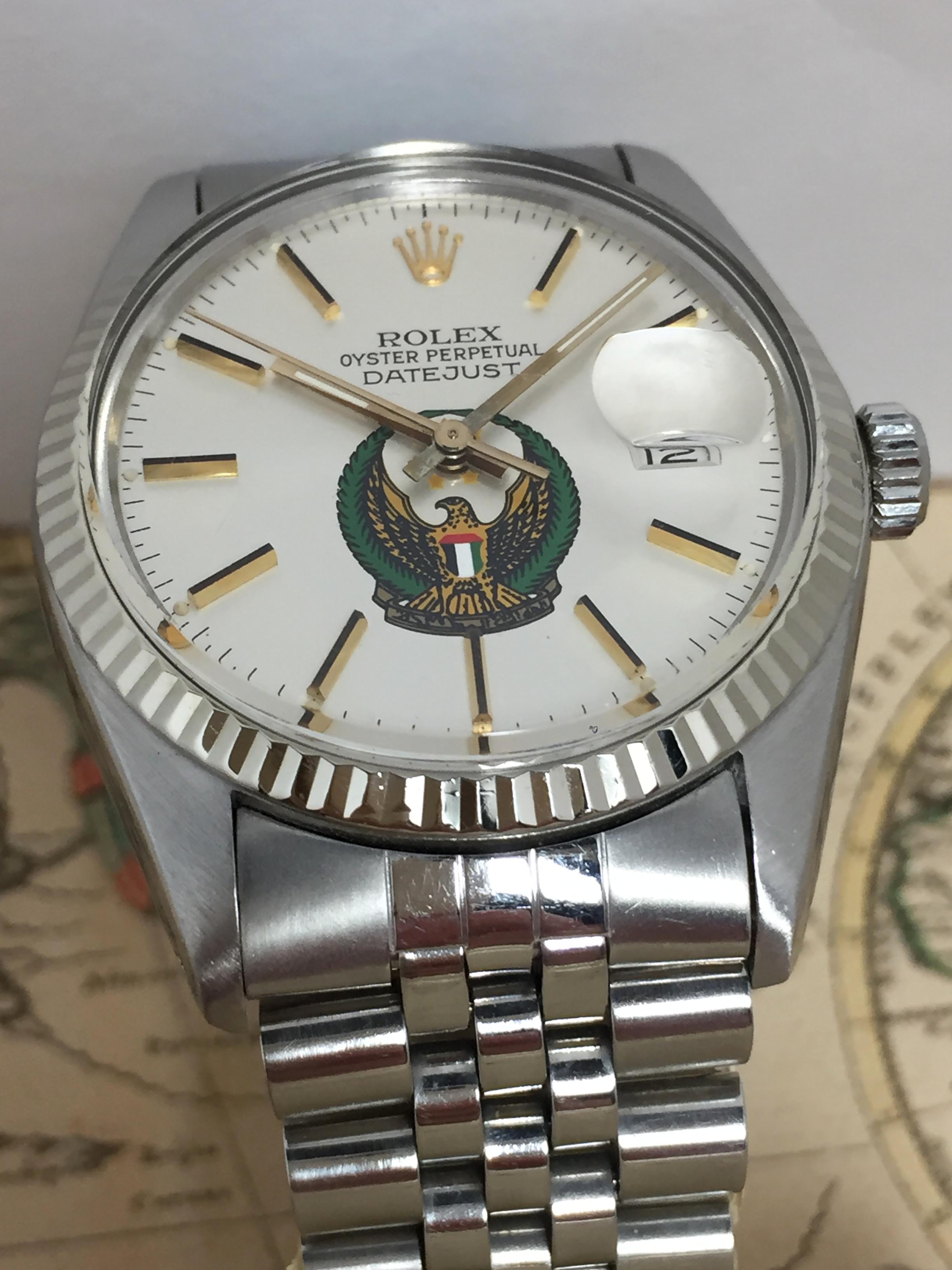 1980 Rolex Datejust UAE Armed Forces Ref. 16014