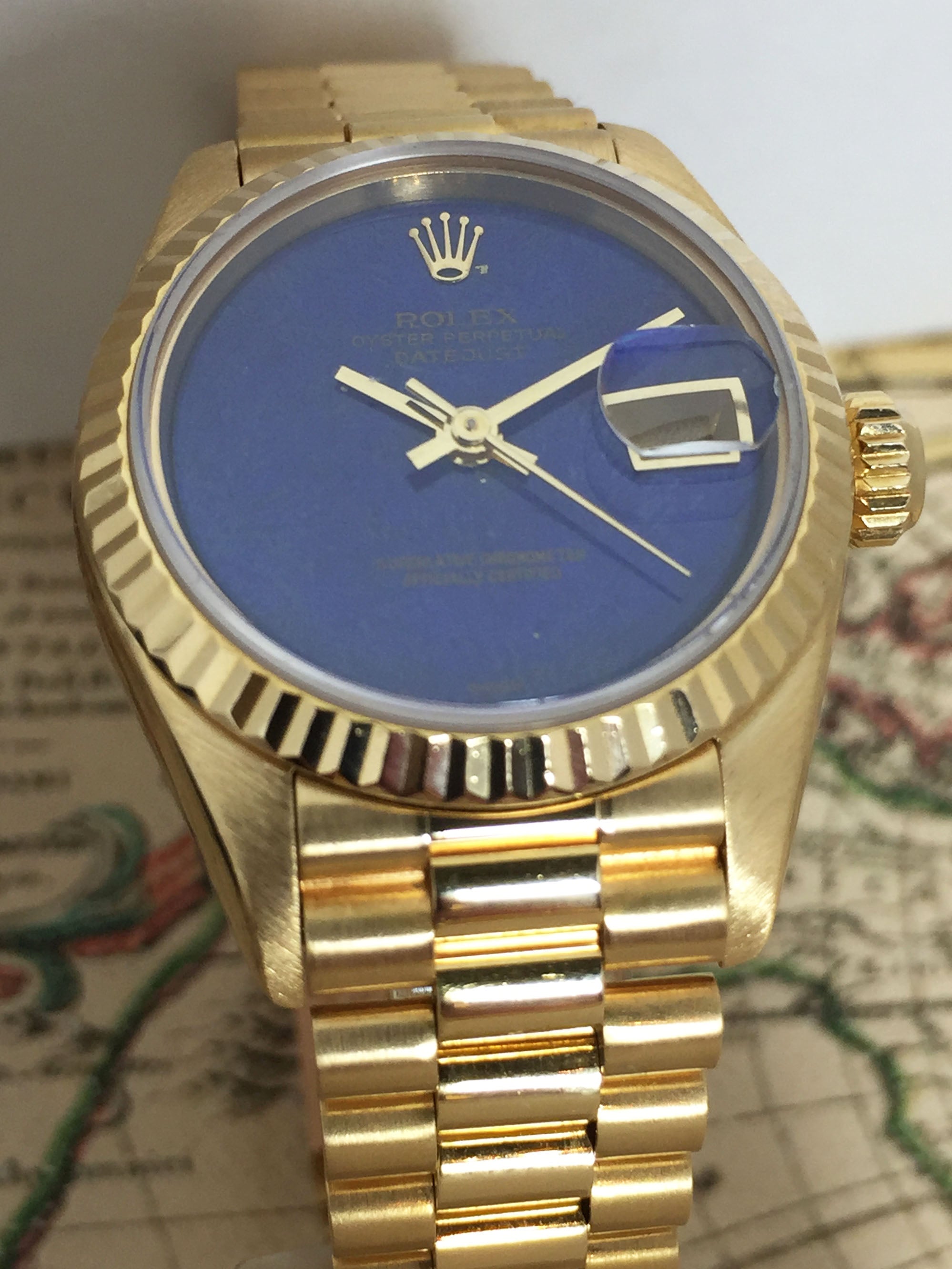 1988 Rolex Lady Datejust Lapis Ref. 69178