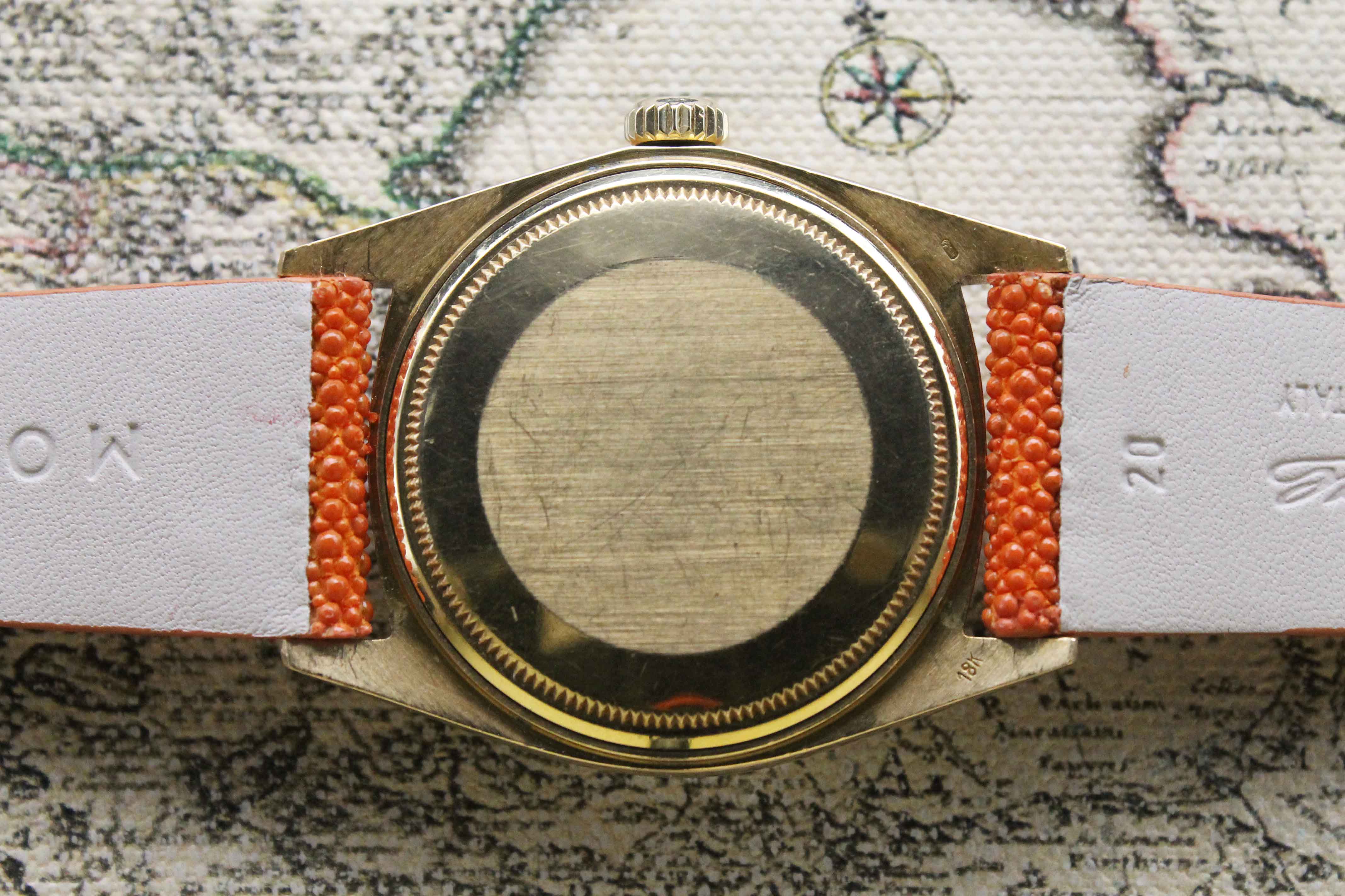 1978 Rolex Day Date Tangerine Stella Dial Ref. 1803