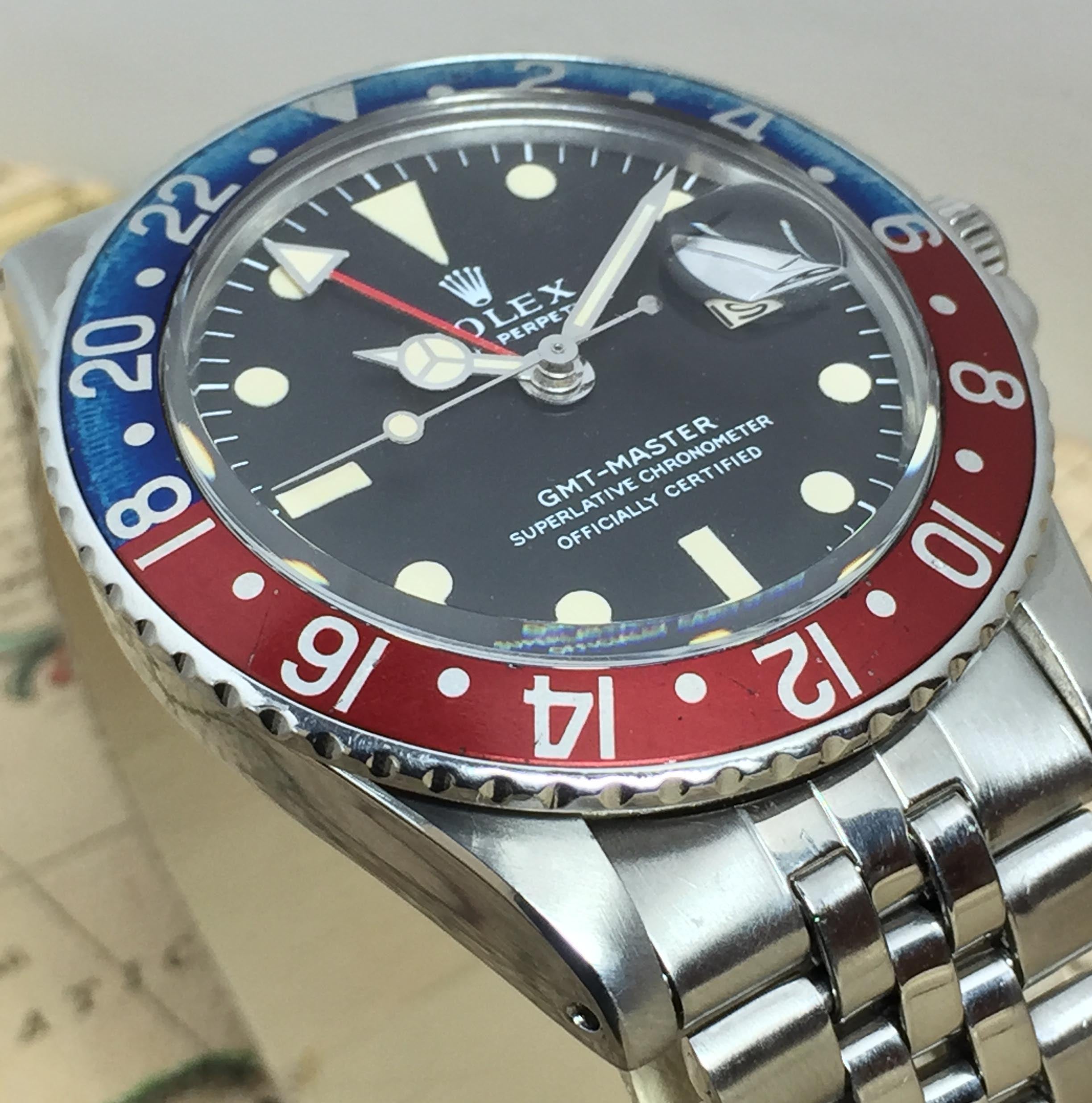 Rolex GMT Master Ref. 1675 Year 1971 (Full Set)