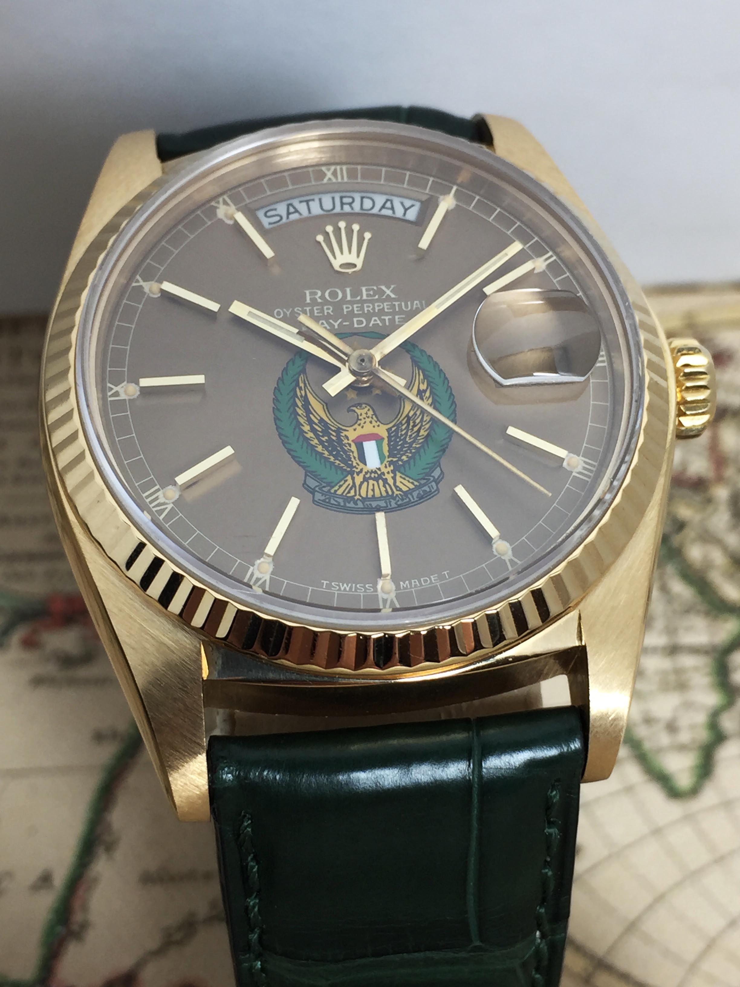 1978 Rolex Day Date UAE Armed Forces Ref. 18038