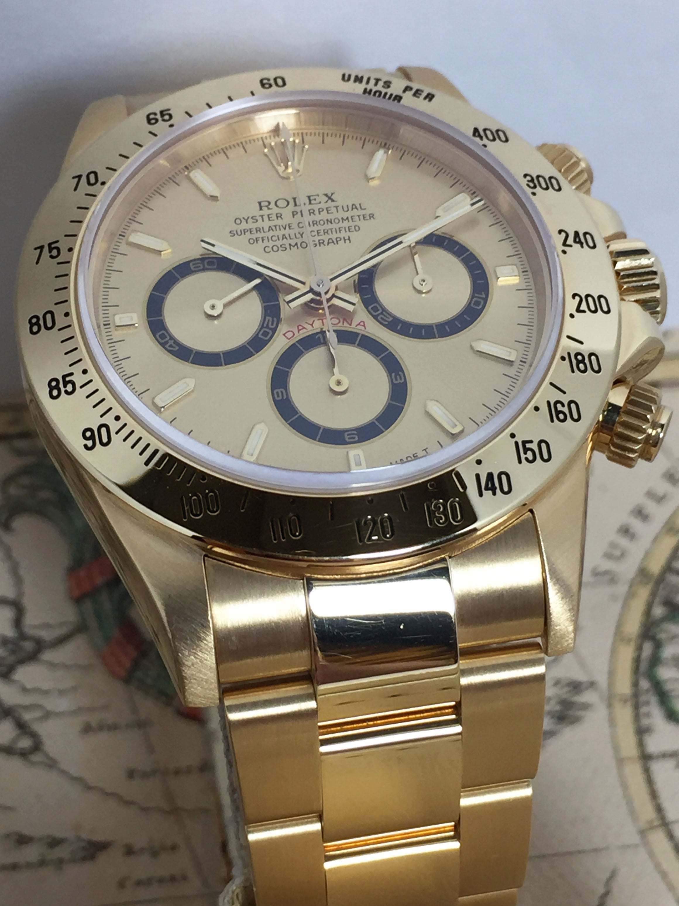 1994 Rolex Daytona Zenith 18K Ref. 16528