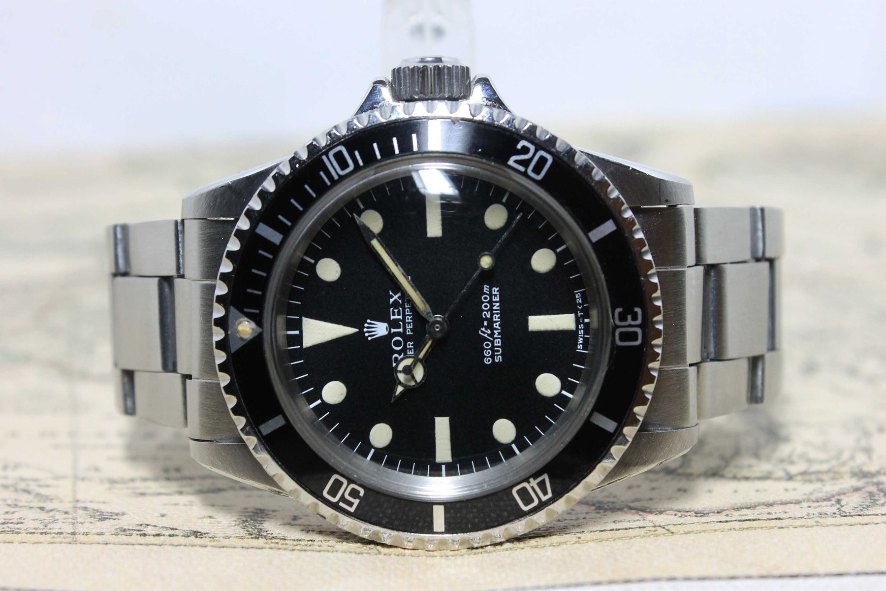 1971 Rolex Submariner Serif Dial Ref. 5513