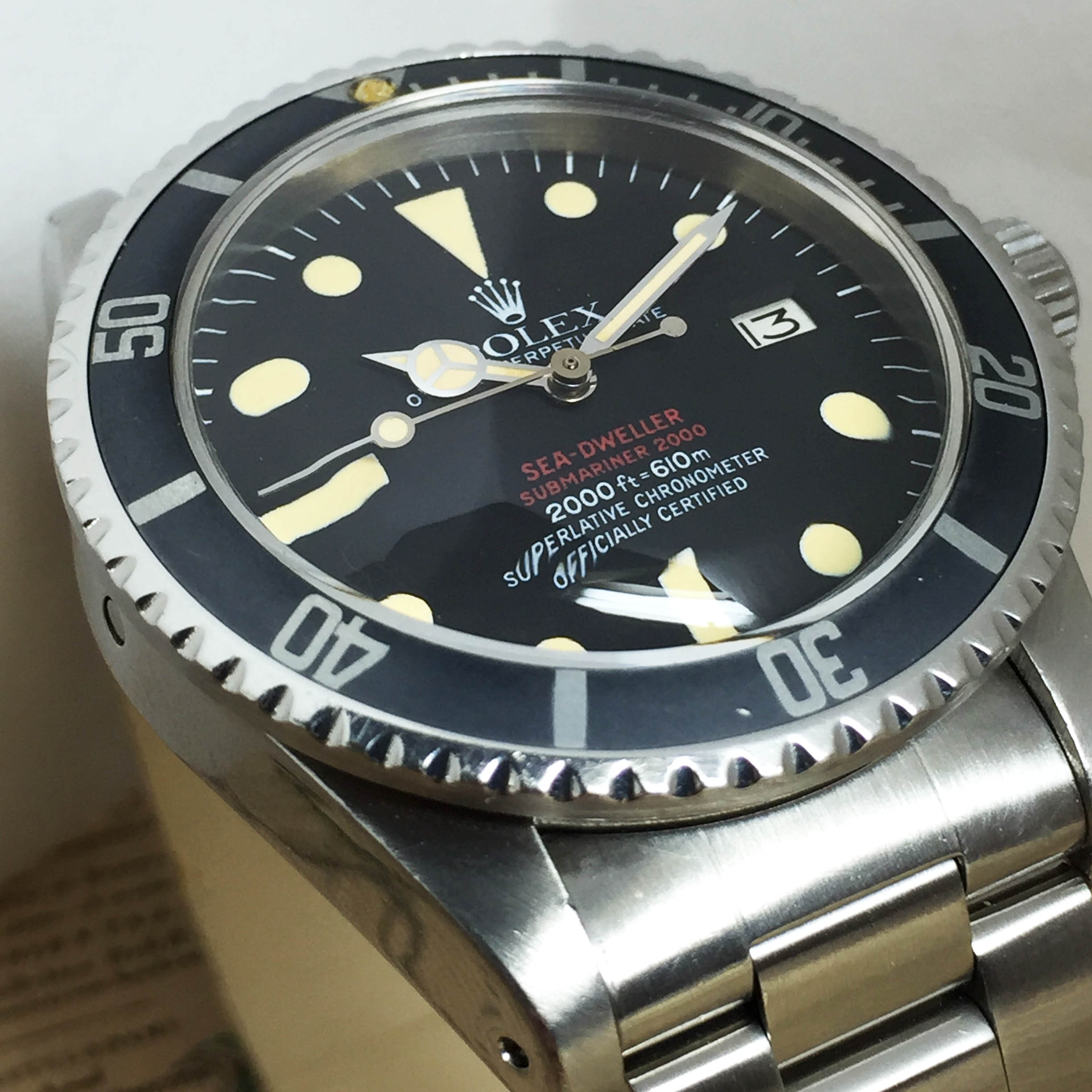 Rolex Double Red Sea Dweller MK4 Ref. 1665 Year 1975 - Price on Request