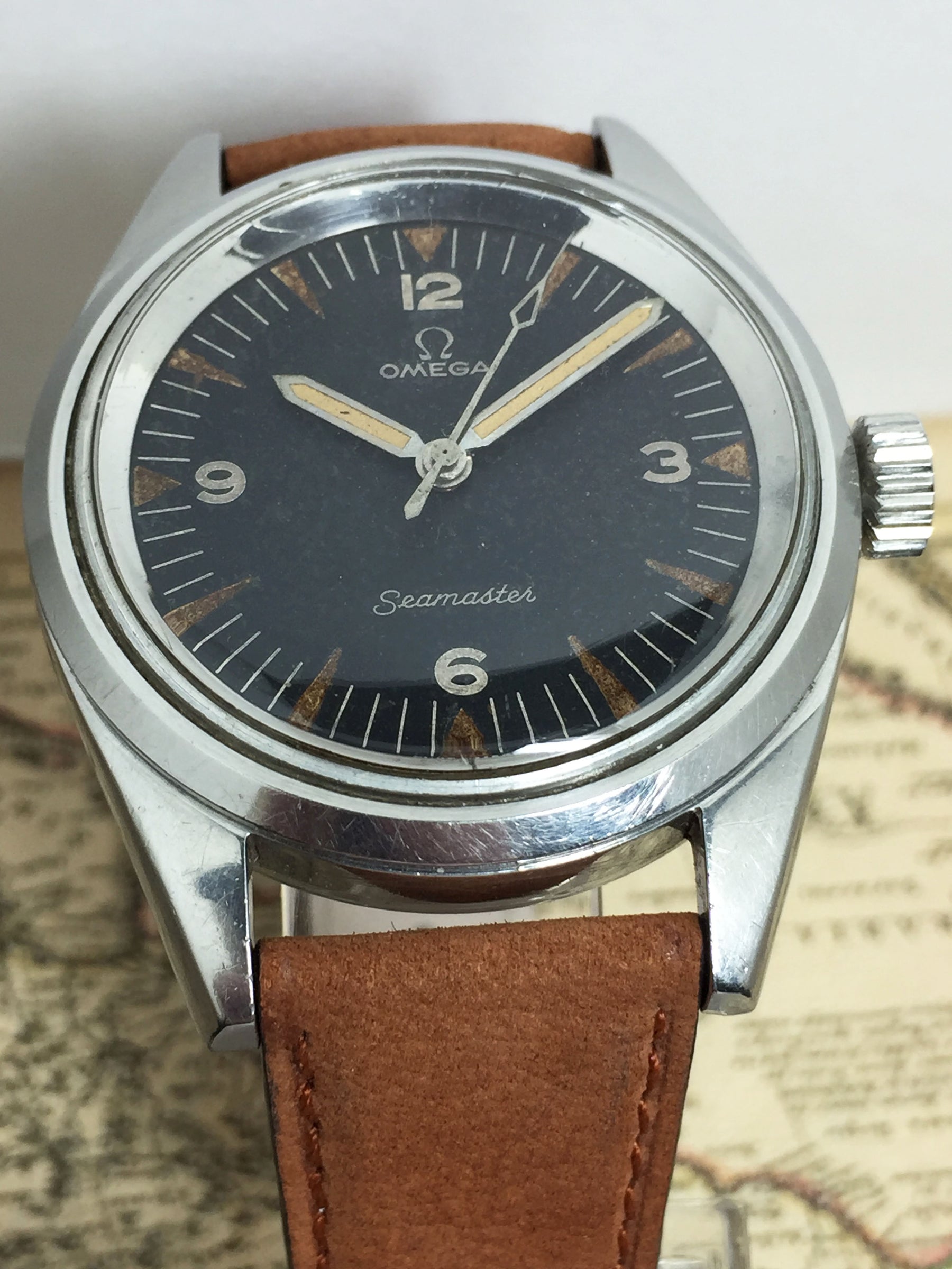 1963 Omega Railmaster Pakistan Air Force Ref. 135.004-63 (with Extract from Archives)