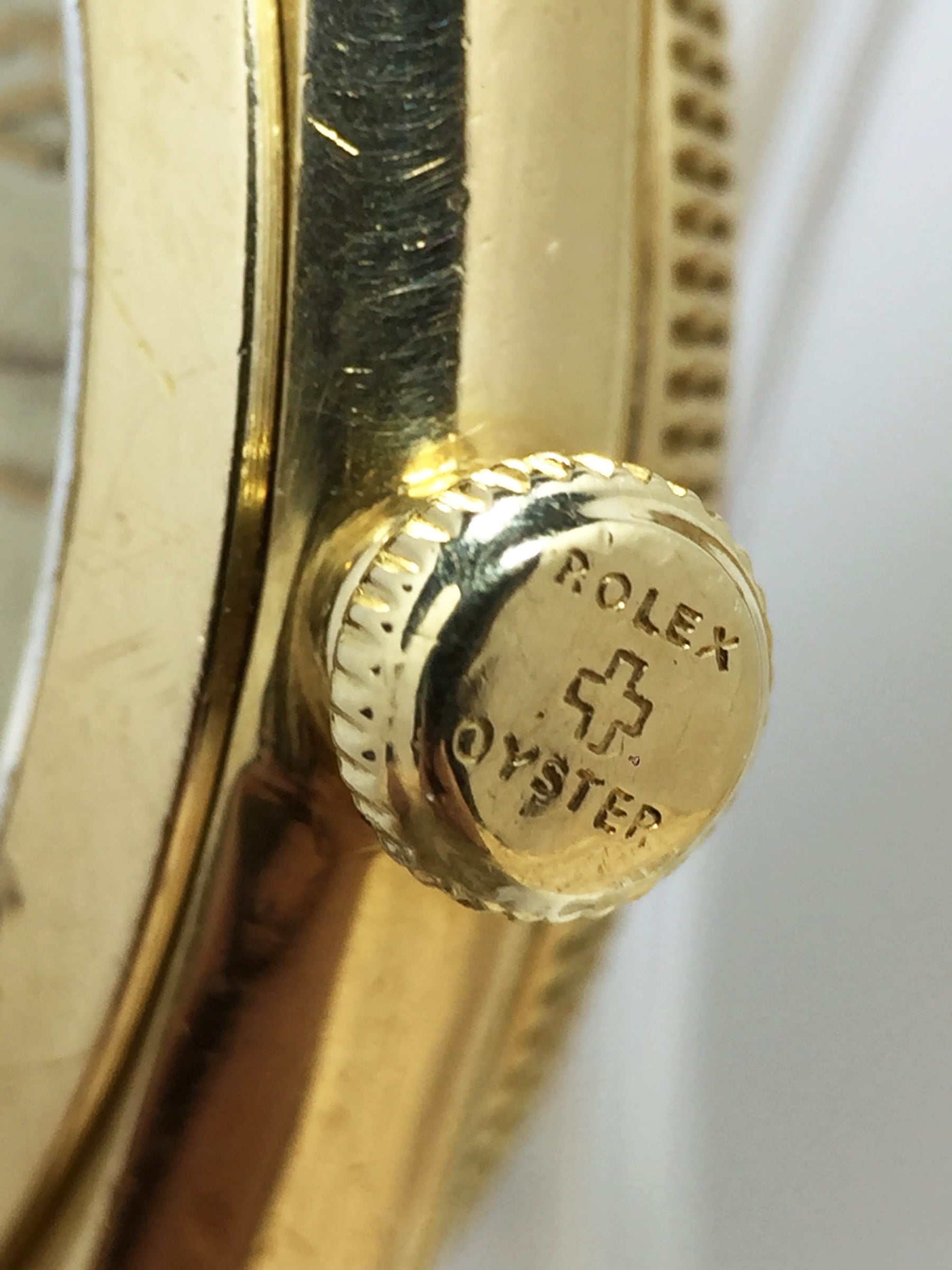 1947 Rolex OP Bubbleback 18K Orig. Expandable Bracelet Ref. 3131