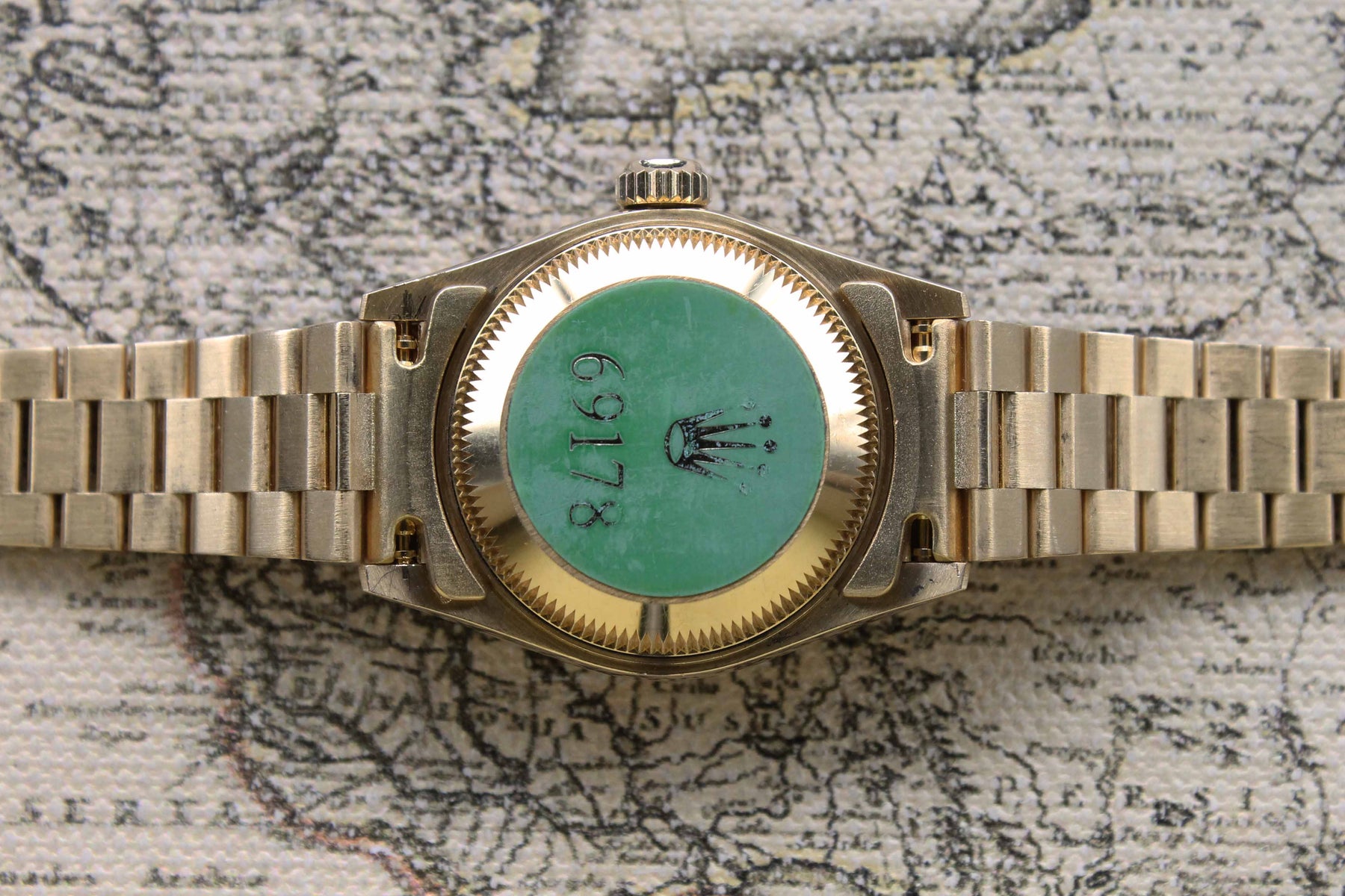 1988 Rolex Datejust Ladies Tiger Eye dial - NOS Ref. 69178