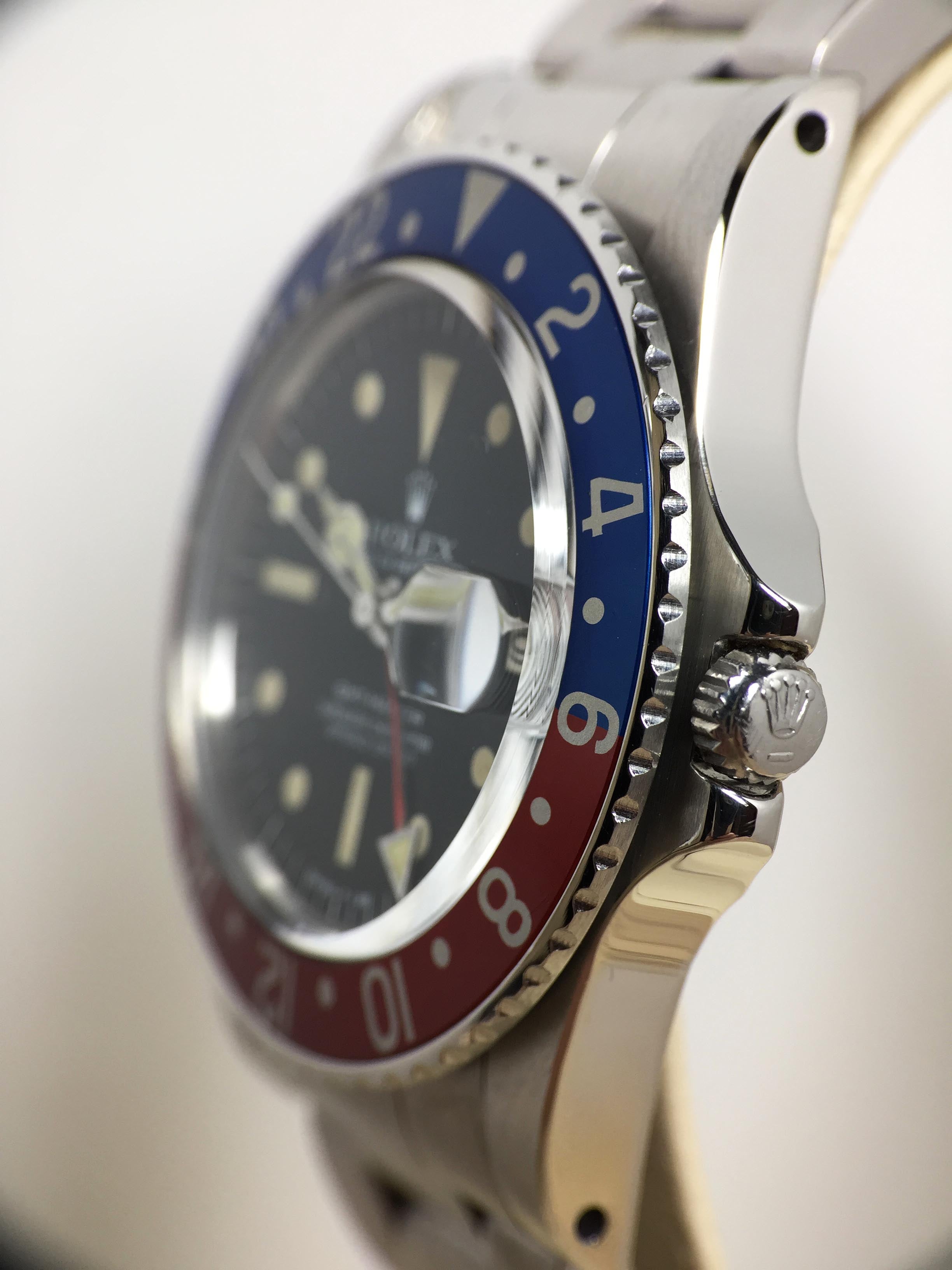 Rolex GMT Master MK3 Radial Ref. 1675 Year 1977 (Full Set)