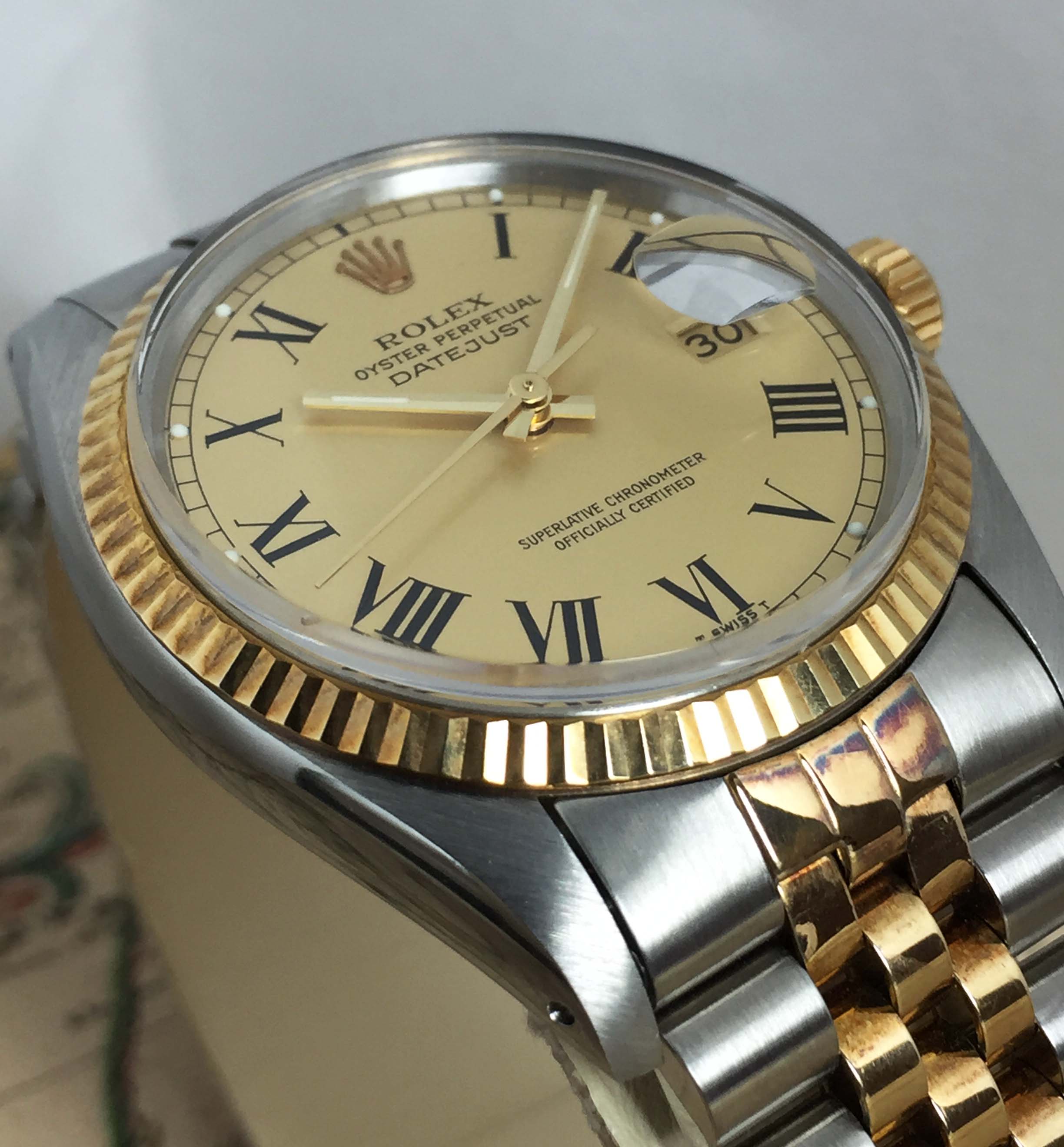 Rolex Datejust St/G Ref. 16013 Year 1978 (Full Set)