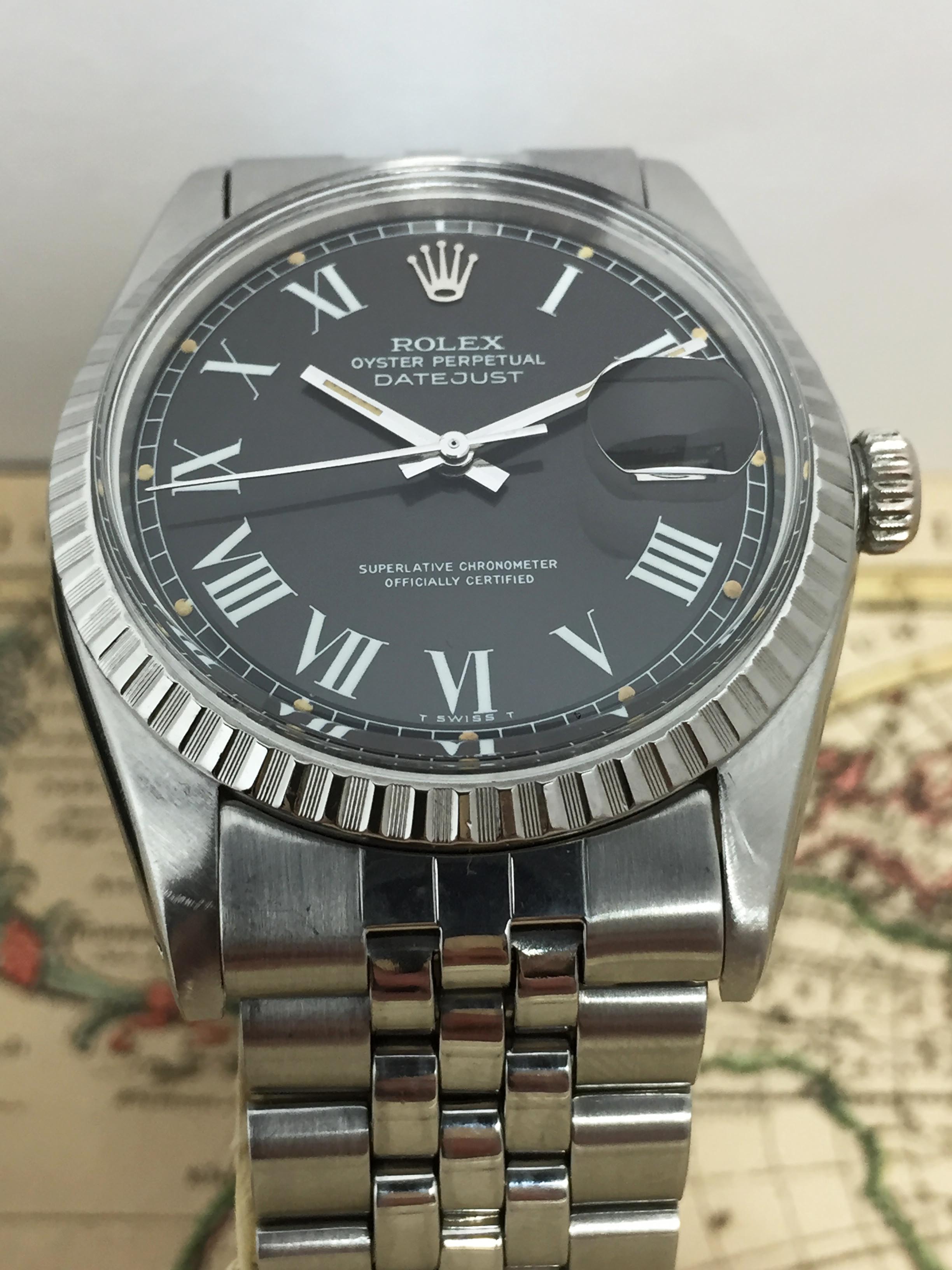 1972 Rolex Datejust Buckley Dial Ref. 1603