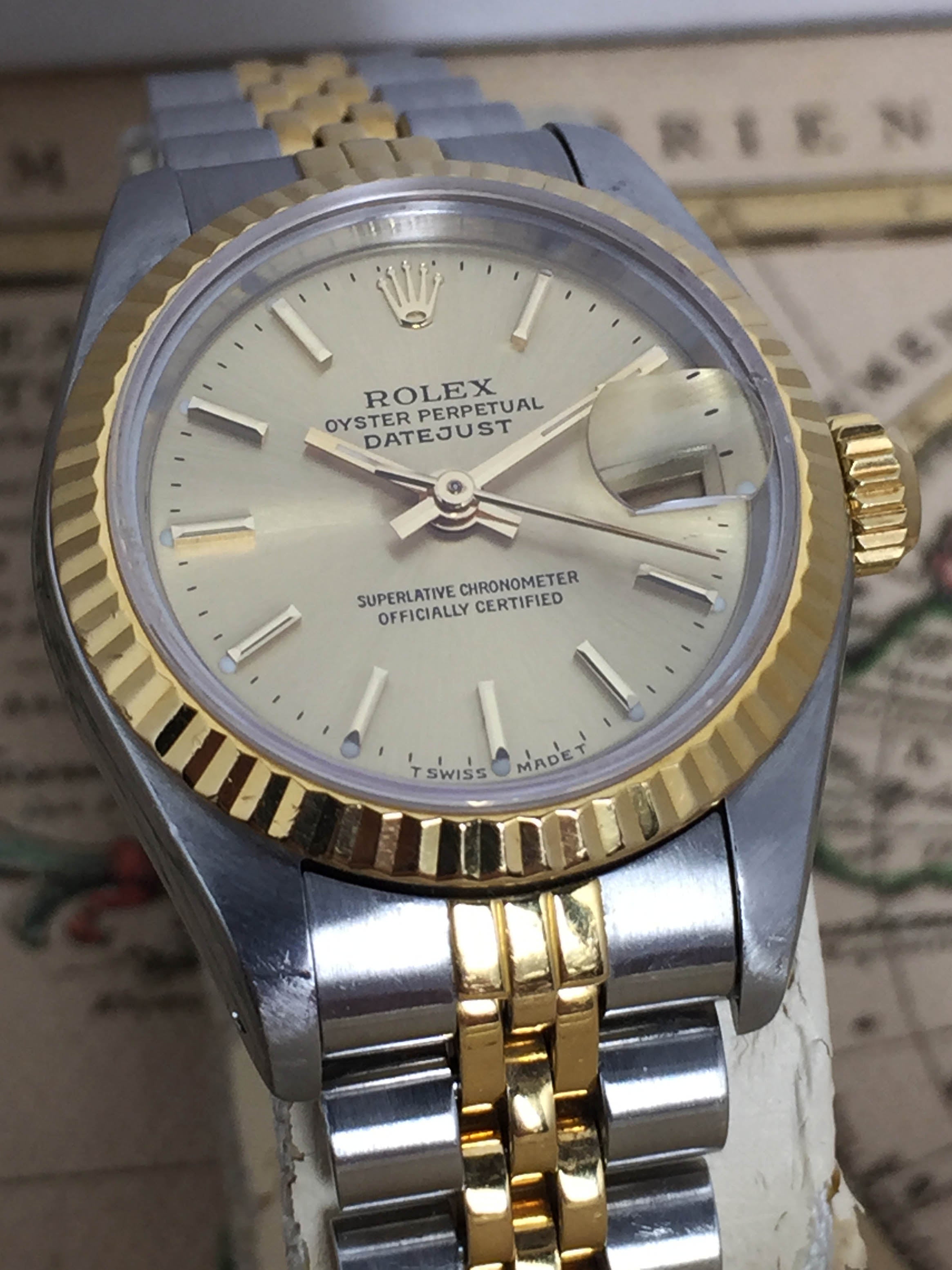 1987 Rolex Ladies Datejust St/G Ref. 69163 (with Papers)