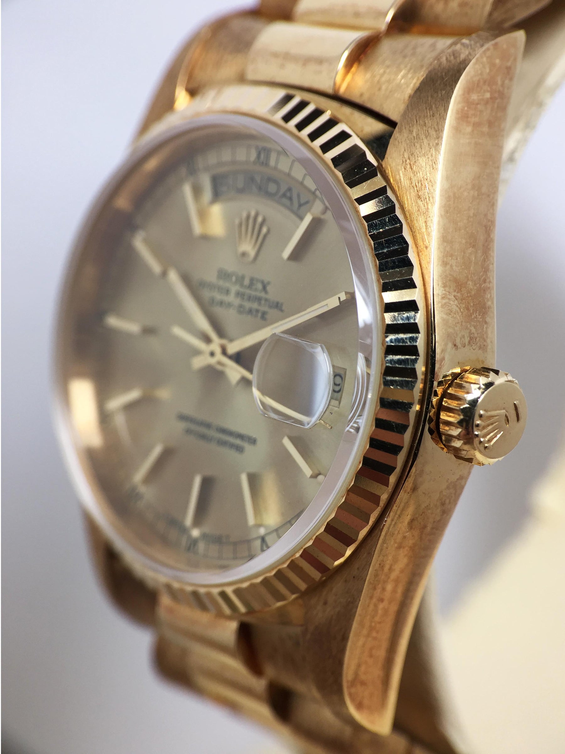 1988 Rolex Day Date NOS Ref. 18038 (Full Set)