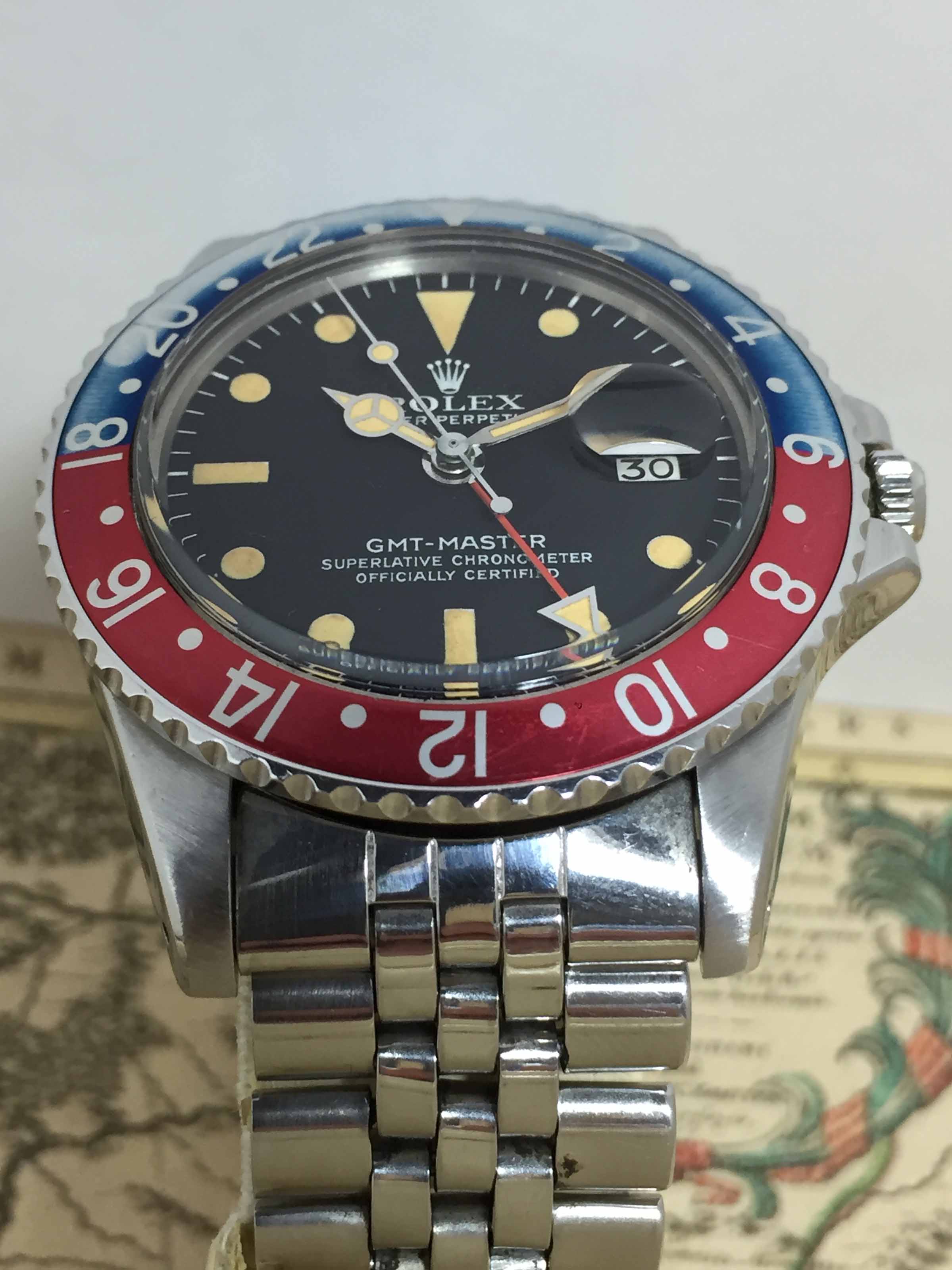 1972 Rolex GMT Master MK4 'Pumpkin Patina' Ref. 1675