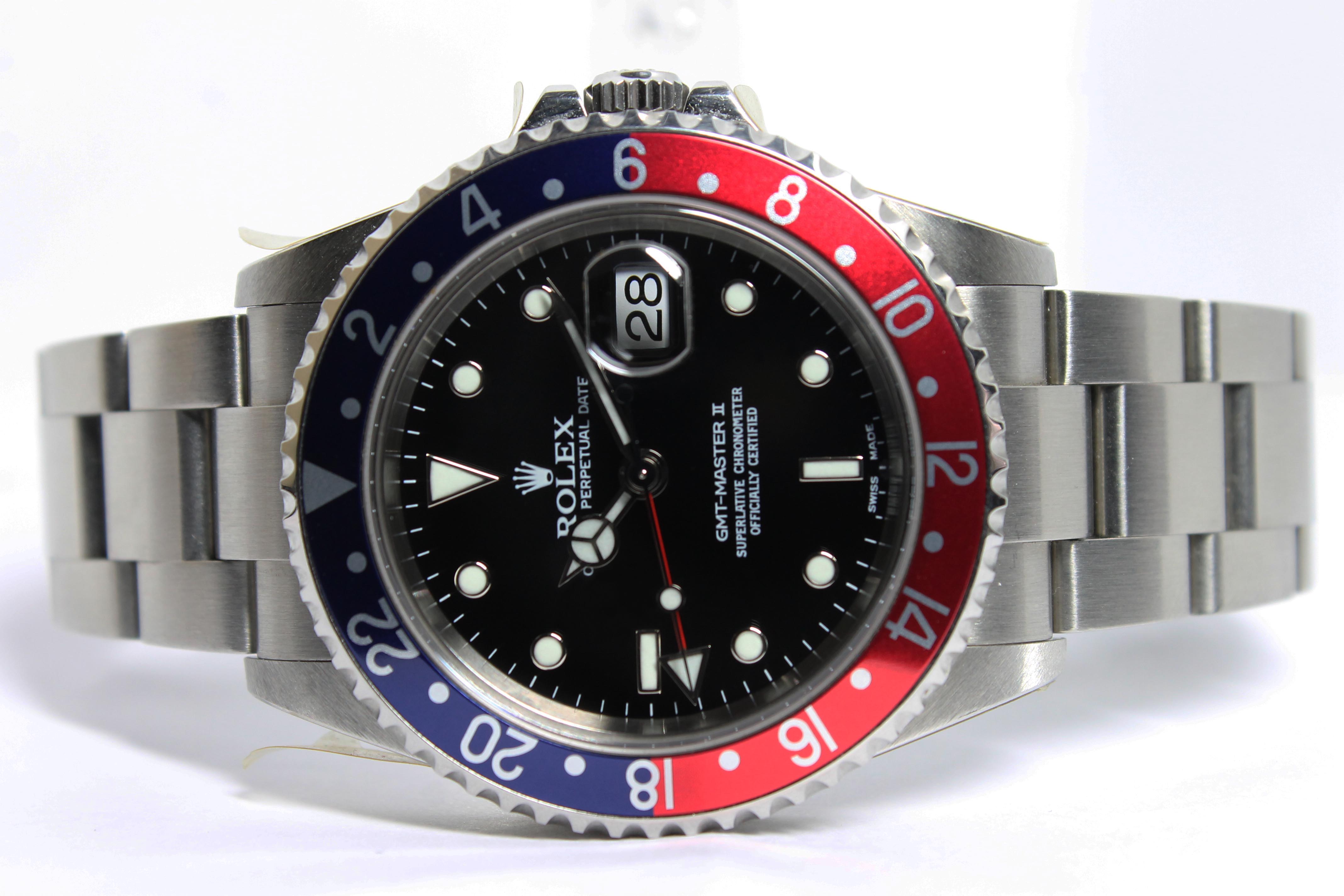 Rolex GMT Master NOS Ref. 16710 Year 2004 (Full Set)