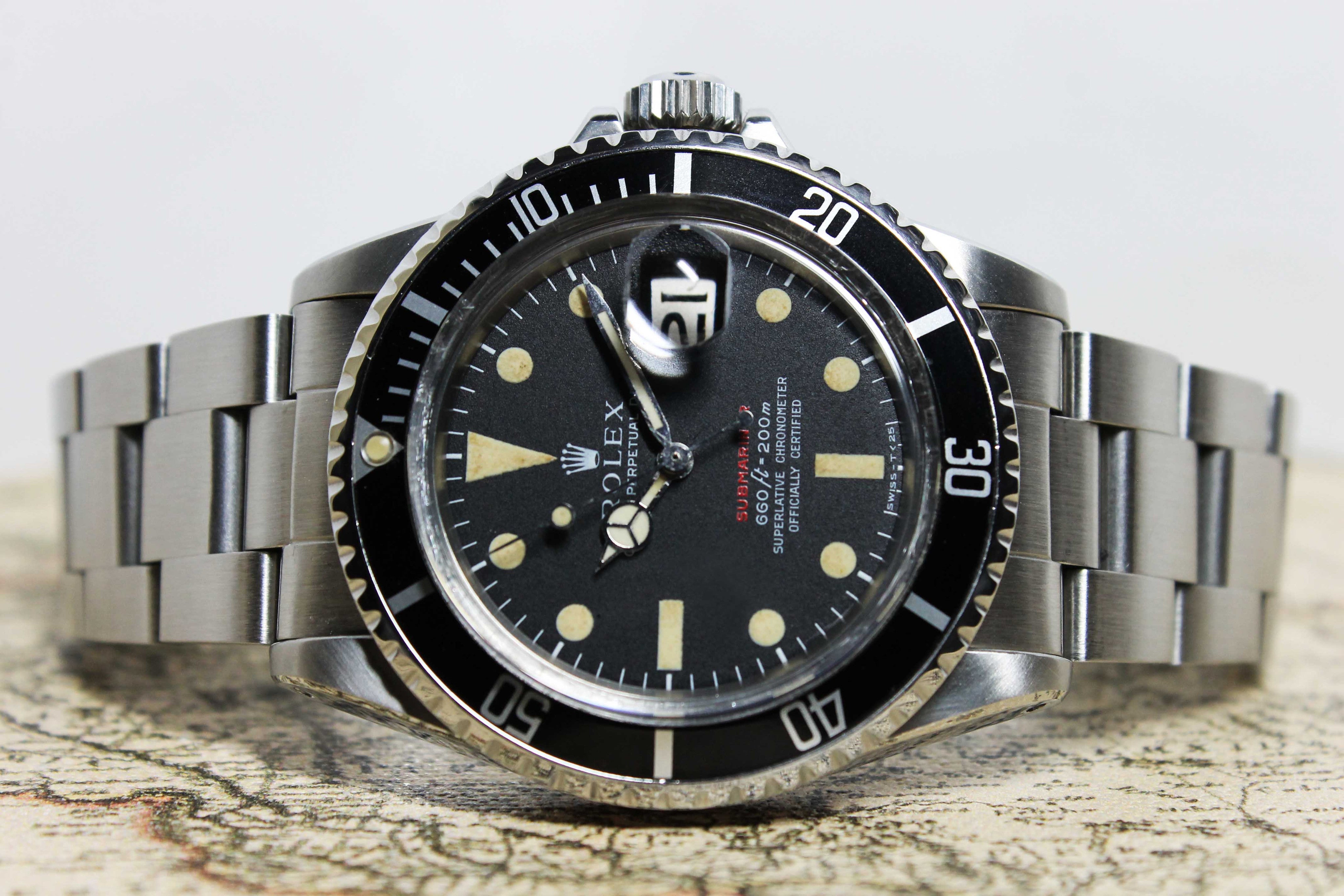 Rolex Red Submariner Ref. 1680 Year 1971 (Full Set)