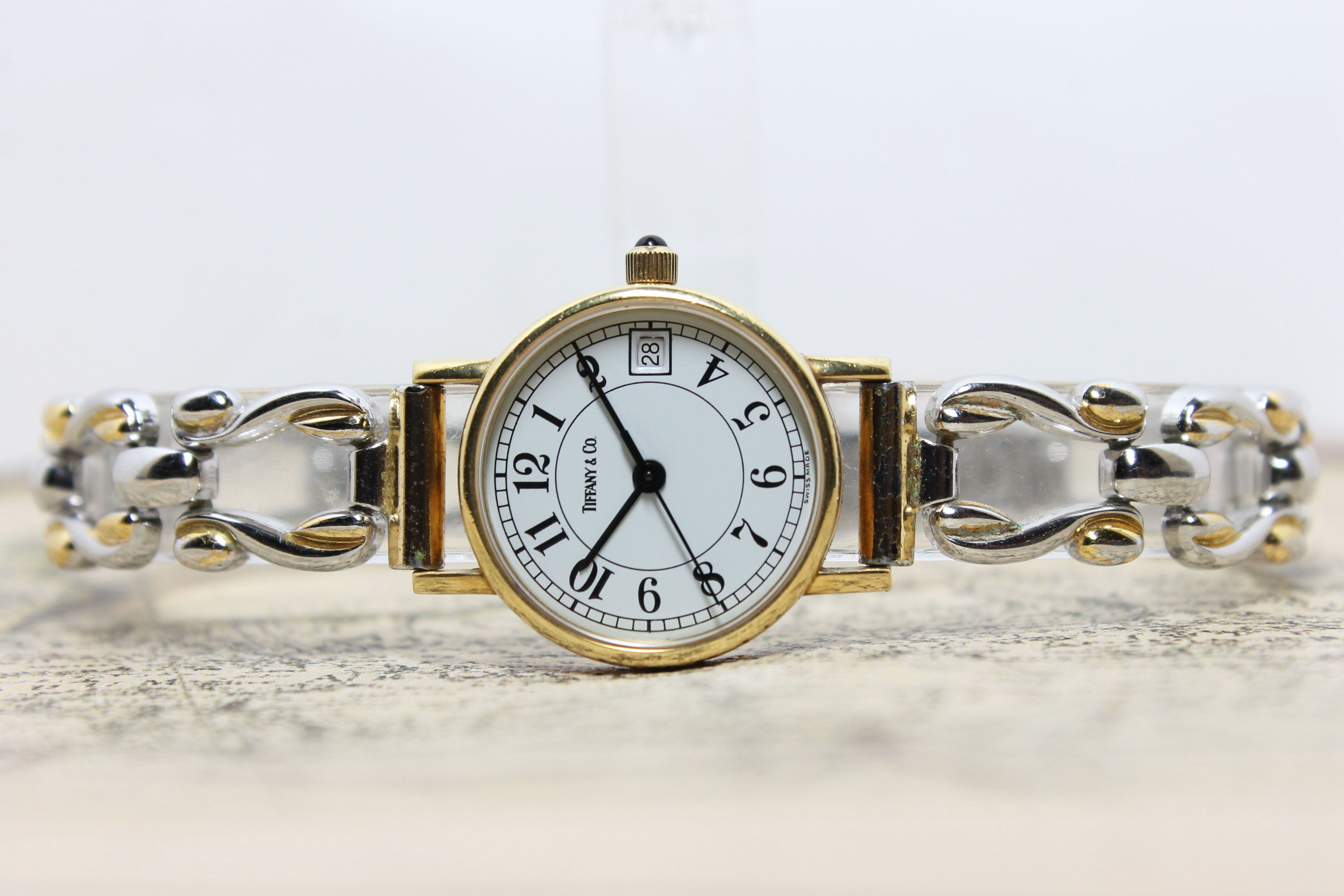 1990's Tiffany 18K Ladies Ref. 23256