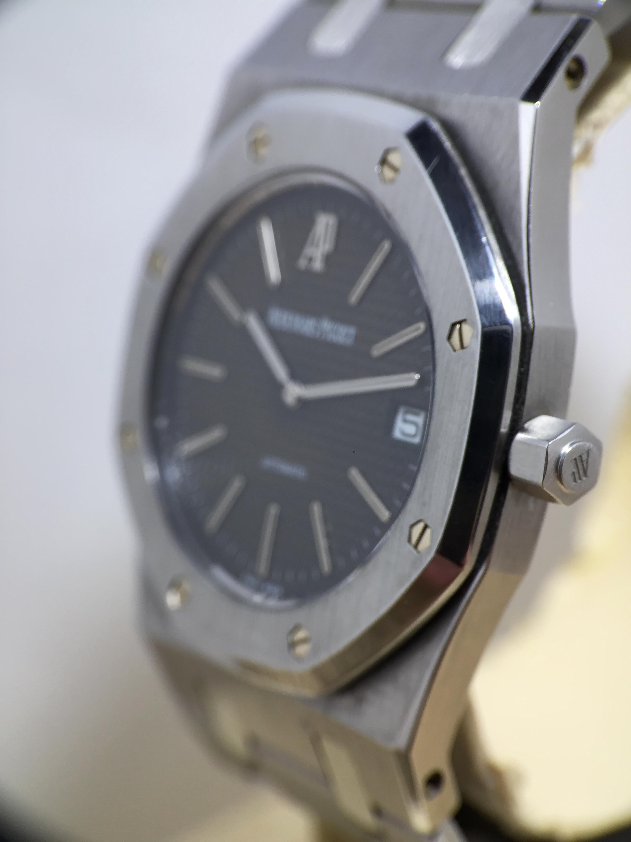 1995 Audemars Piguet Royal Oak Jubilee Tropical 39mm Ref. 14802ST (with Box & Extract from Archive 2020)