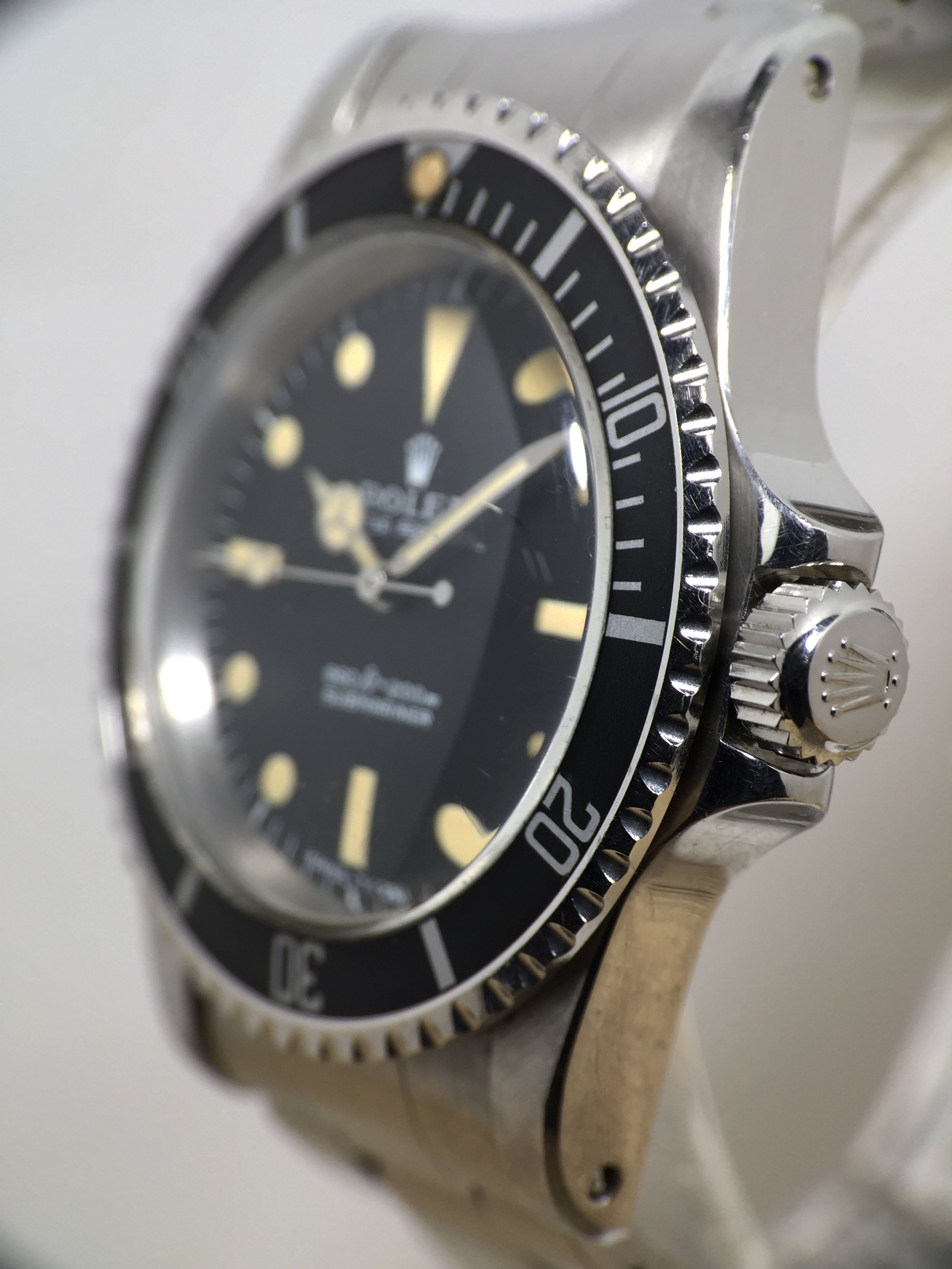 1972 Rolex Submariner Serif Dial Unpolished & Like New Ref. 5513