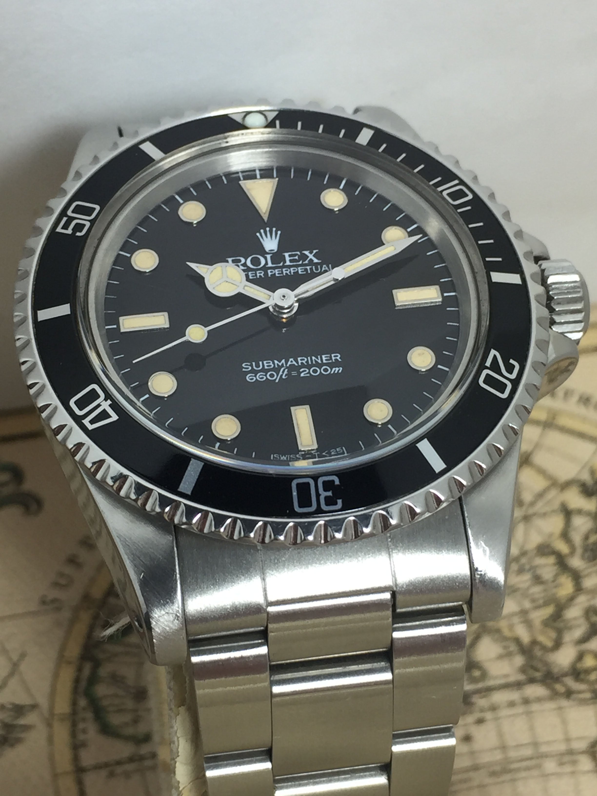 1989 Rolex Submariner L Series Ref. 5513