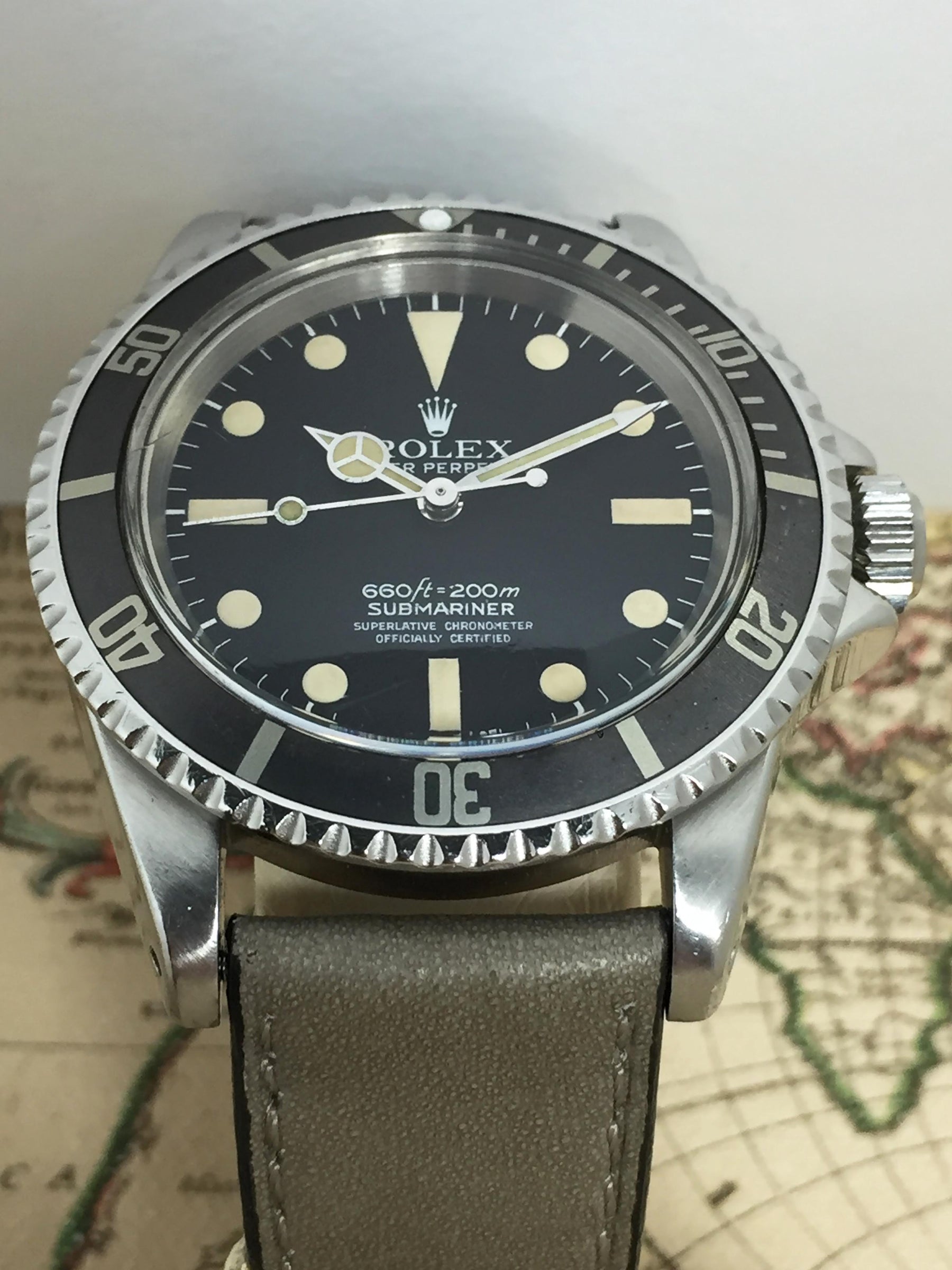 1971 Rolex Submariner with Later Maxi MK1 Dial Ref. 5512