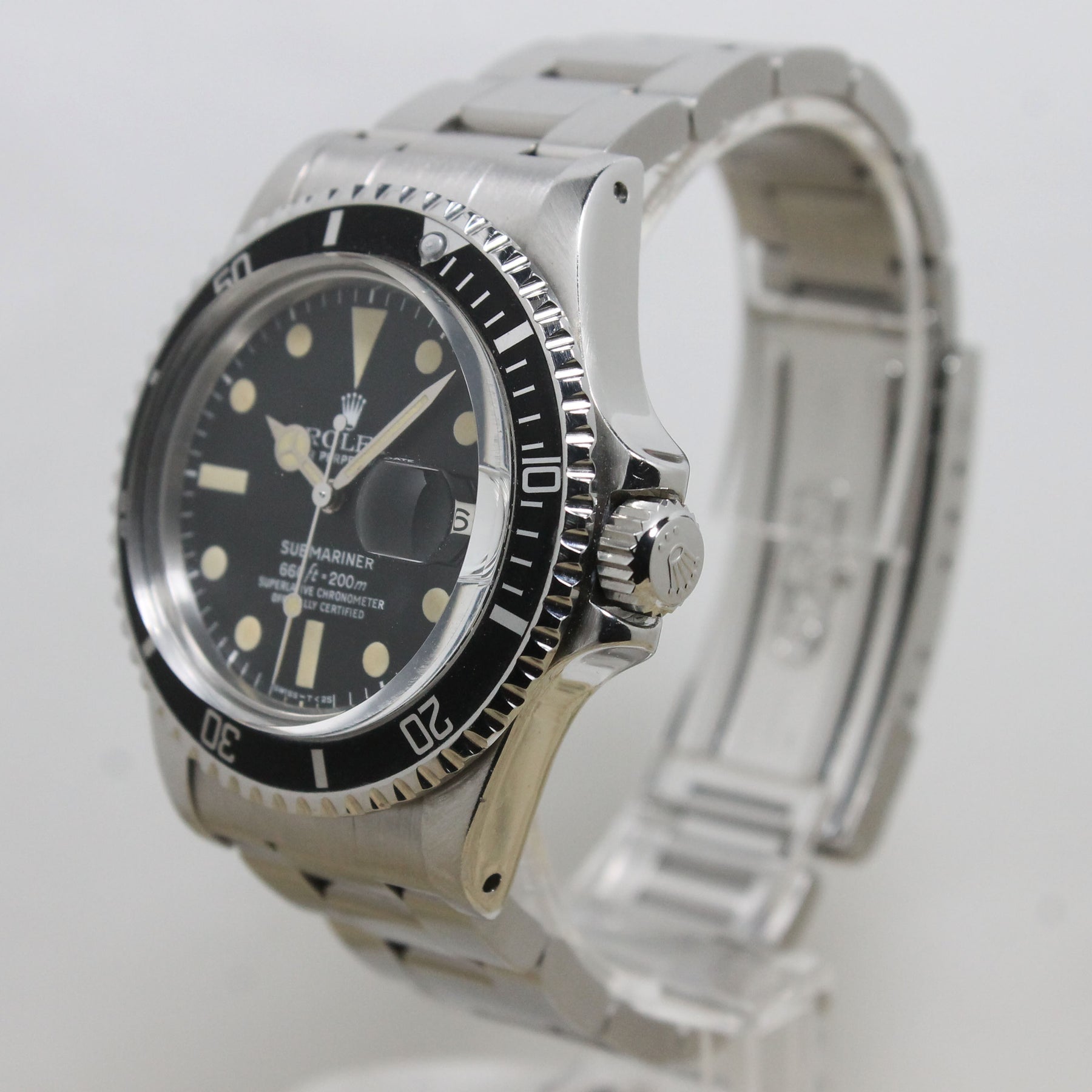 1978 Rolex Submariner MK2 Ref. 1680 (with Box & Certificate & fresh RSC)