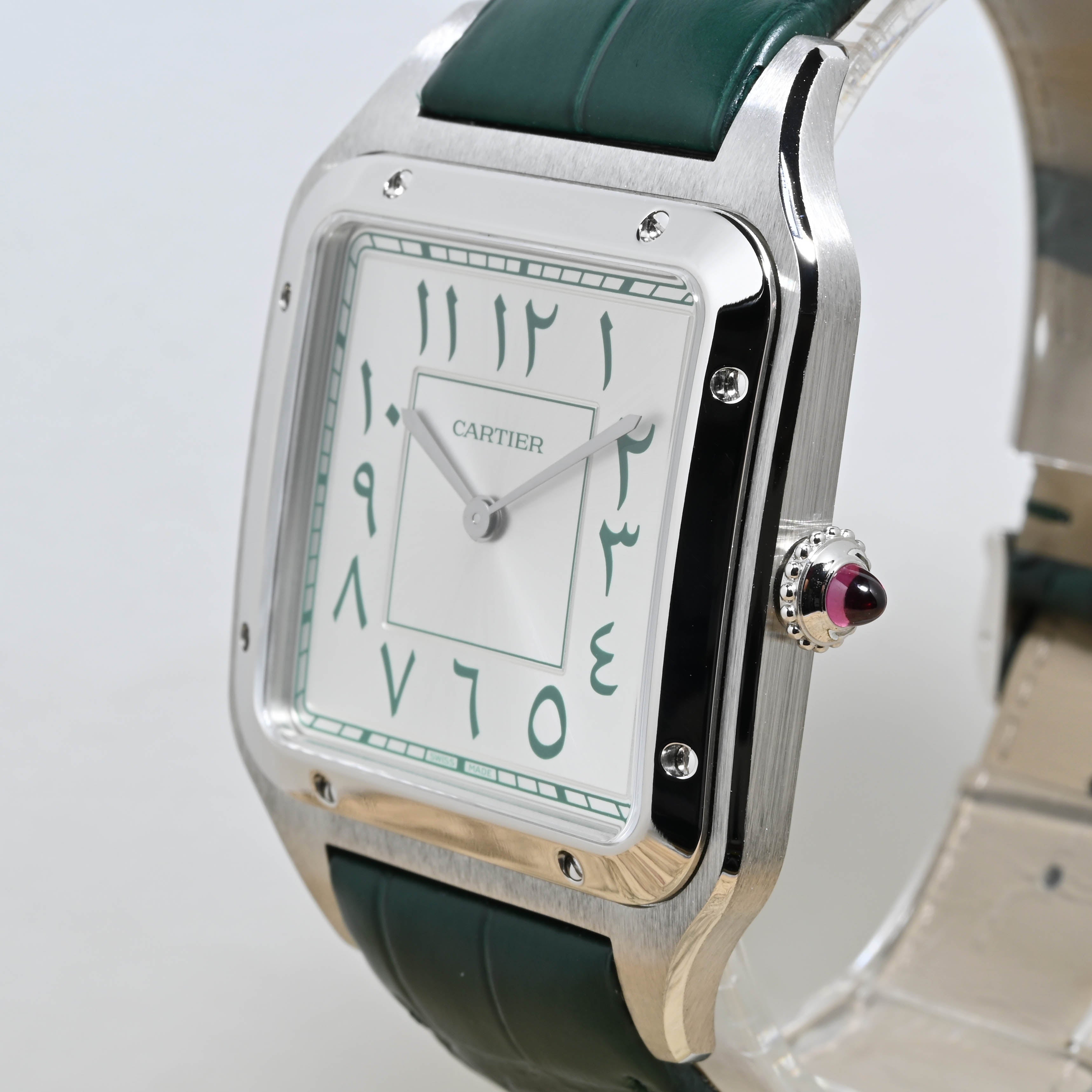 2022 Cartier Santos Dumont Platinum Middle East Limited Edition Ref. WGSA0060 (New-Full Set)