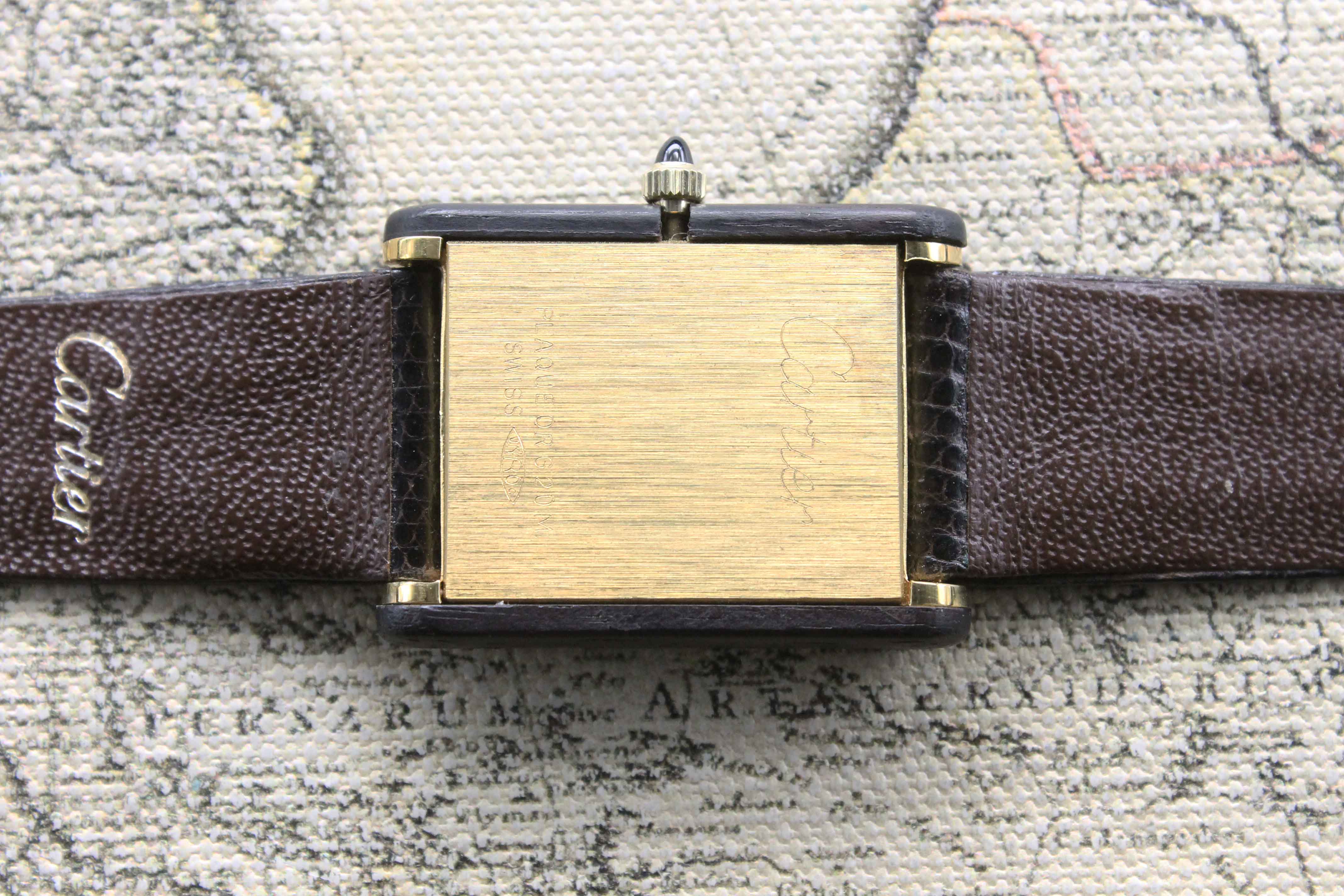 1975/1976 Cartier Tank Wood NOS