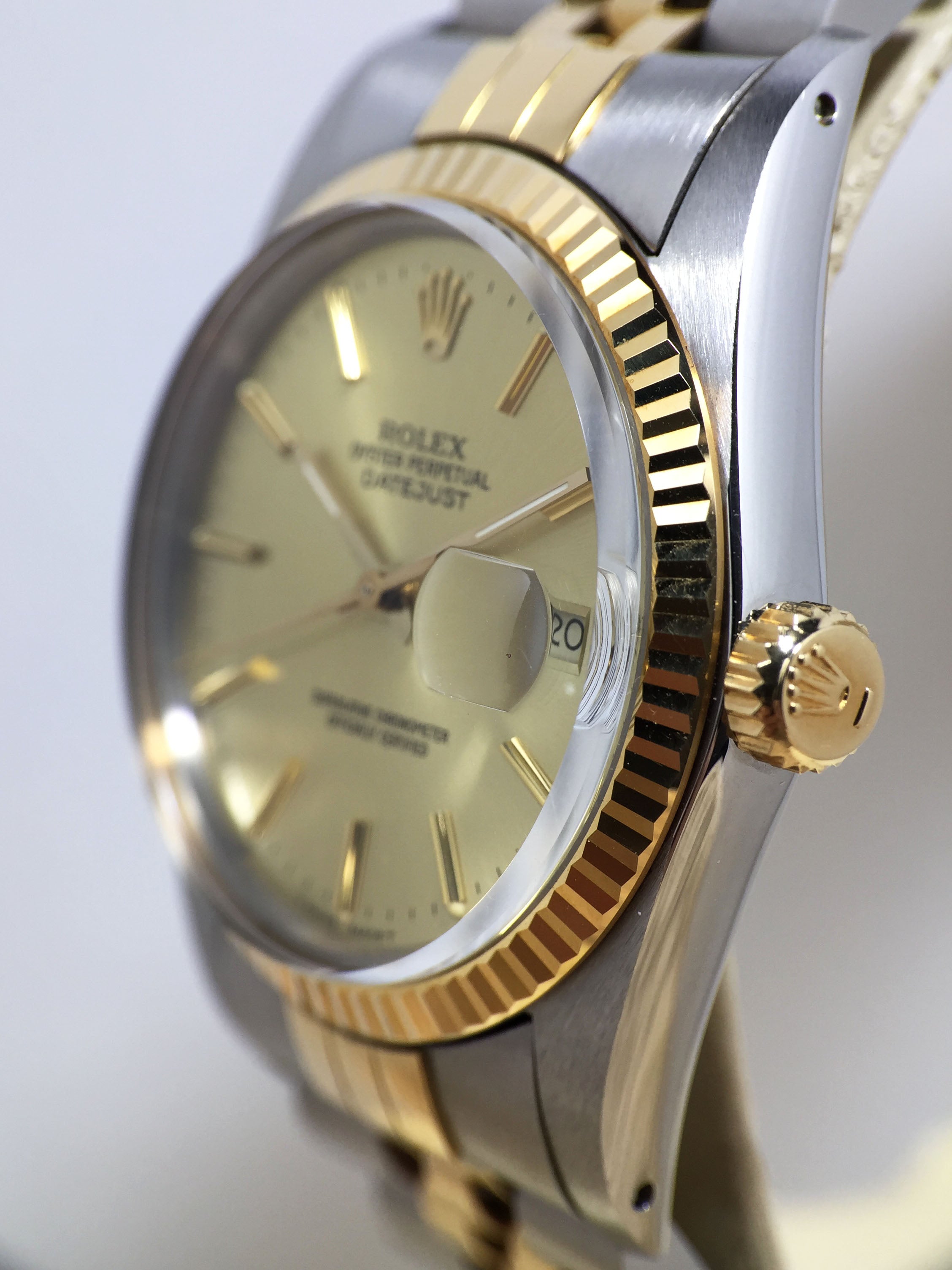 1985 Rolex Datejust St/G NOS Ref. 16013 (Full Set)