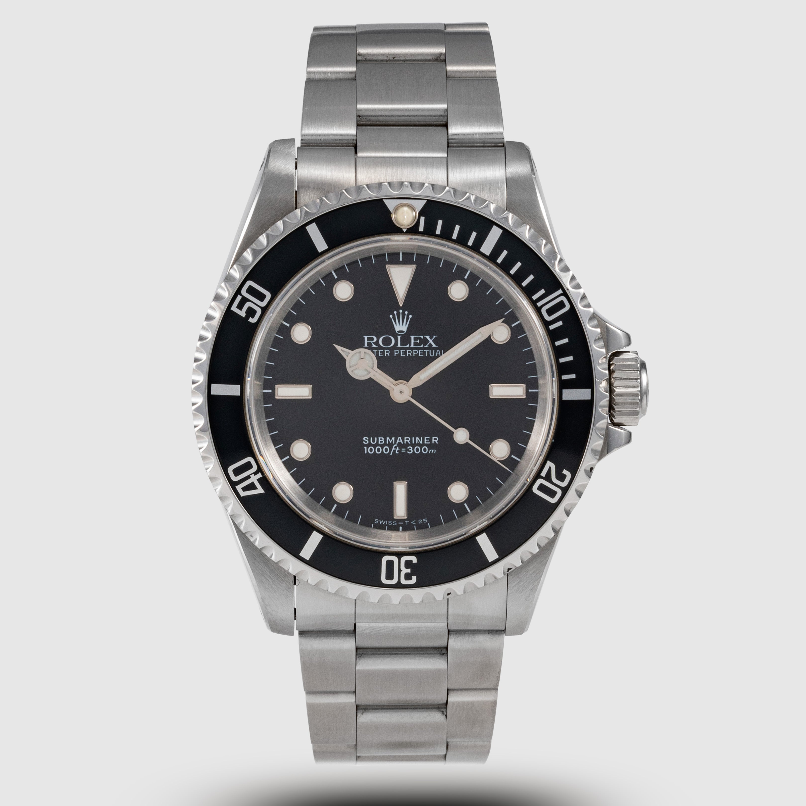 1993 Rolex Submariner Tritium Dial Ref. 14060 (with Box & Papers)