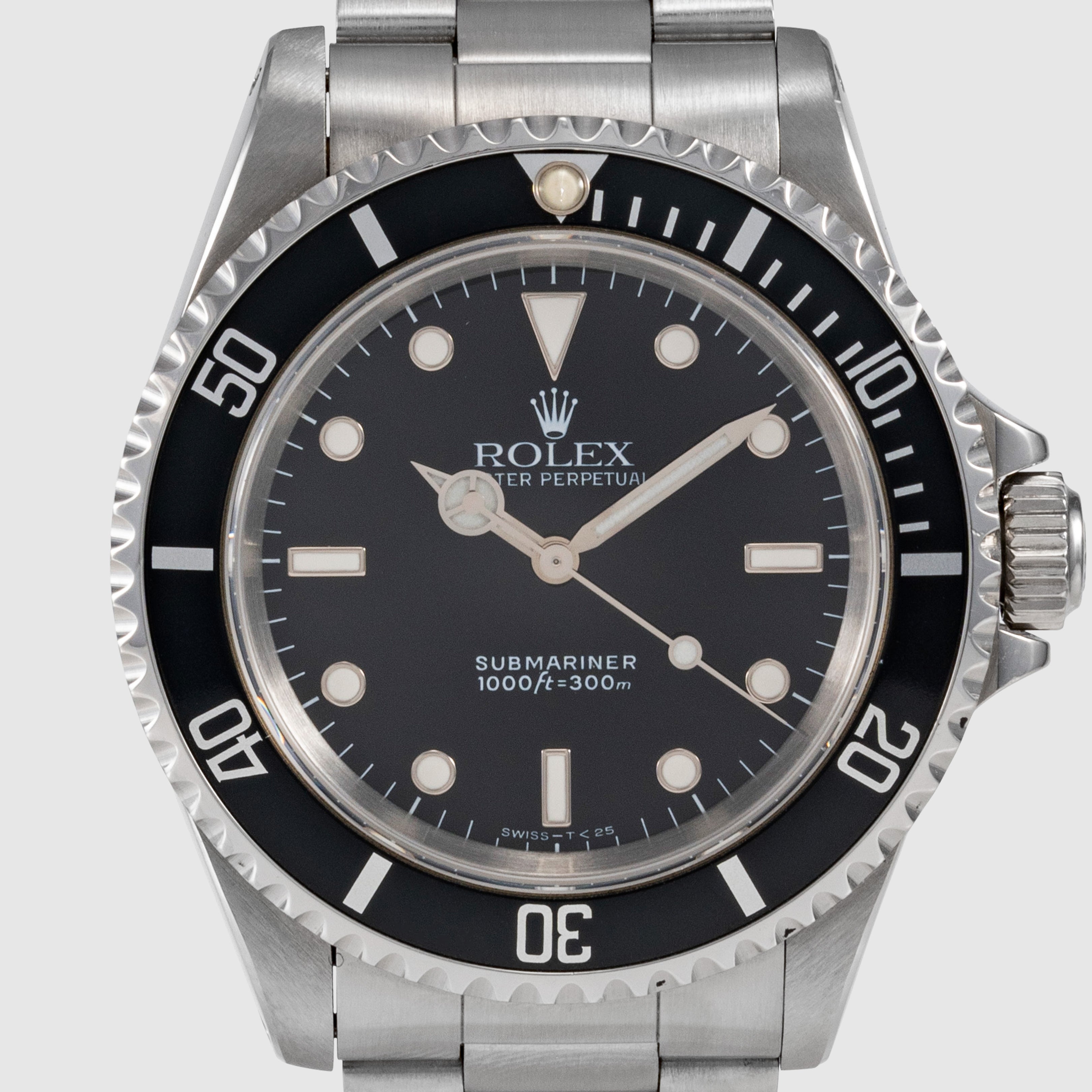 1993 Rolex Submariner Tritium Dial Ref. 14060 (with Box & Papers)