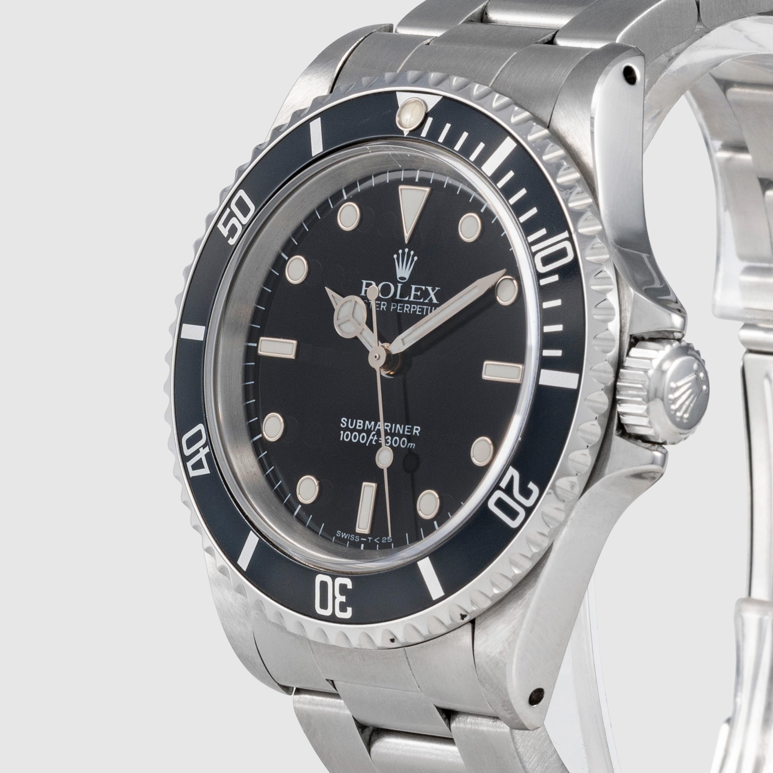 1993 Rolex Submariner Tritium Dial Ref. 14060 (with Box & Papers)