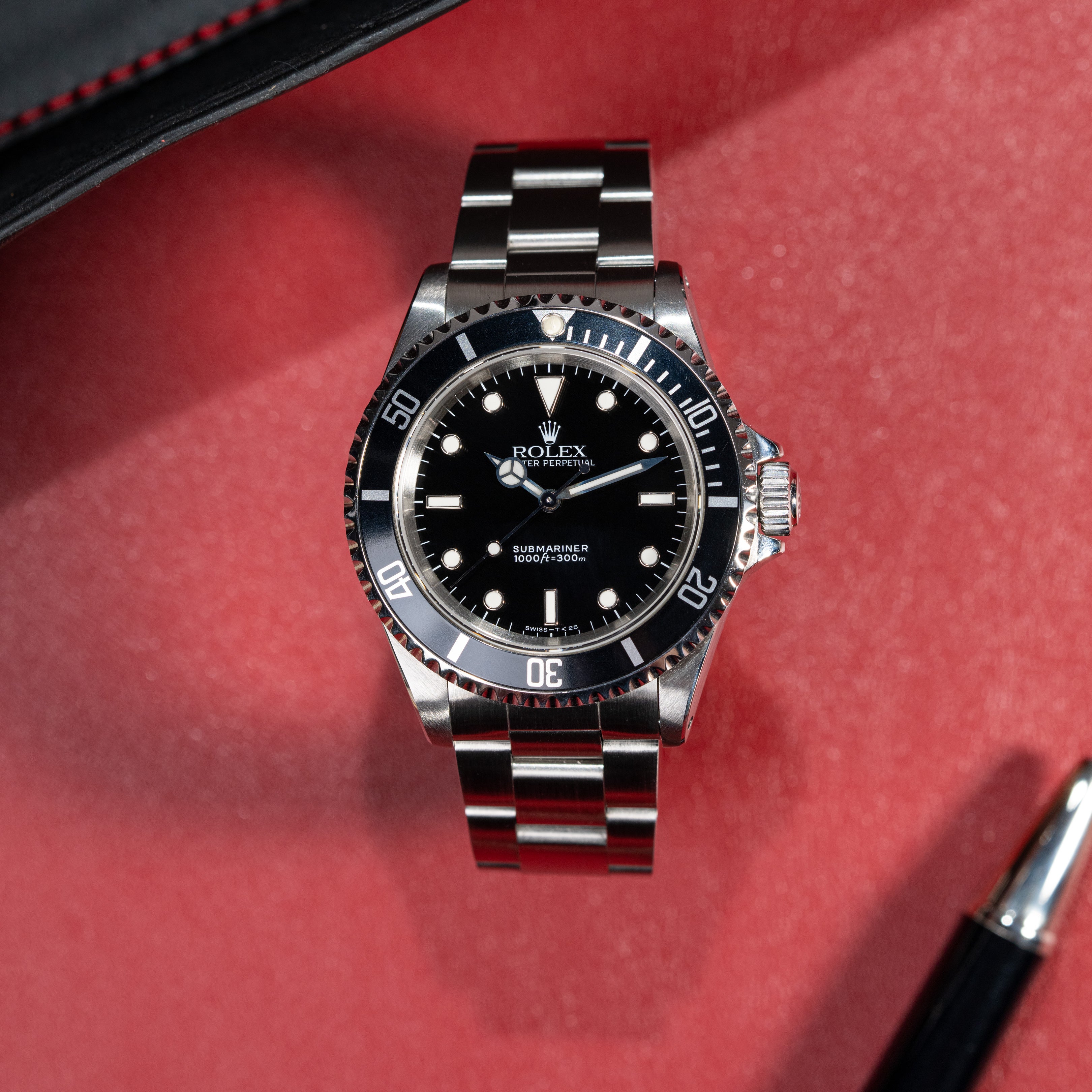 1993 Rolex Submariner Tritium Dial Ref. 14060 (with Box & Papers)