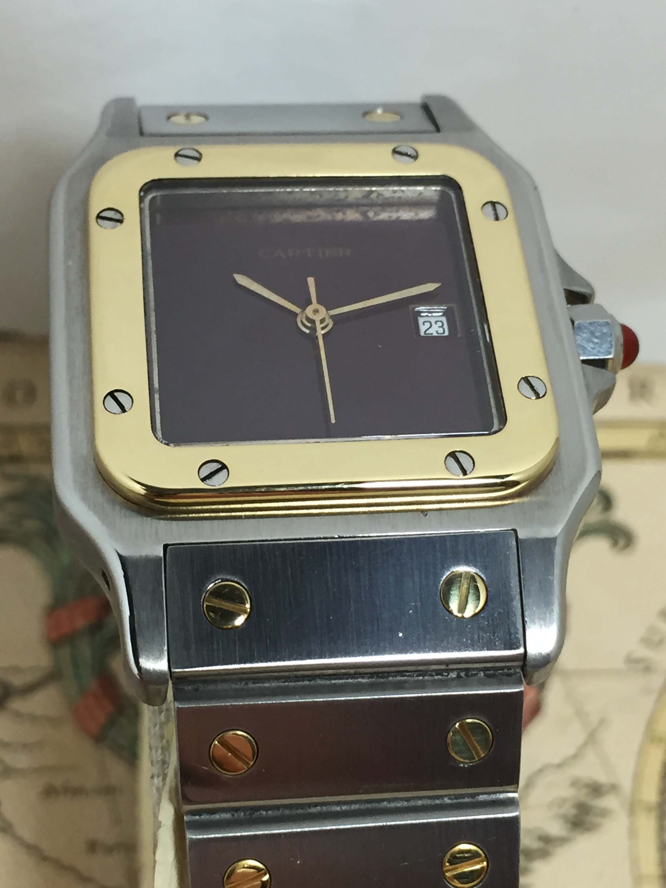 1981 Cartier Santos 75th Anniversary (with Box, Warranty Card and Booklet)