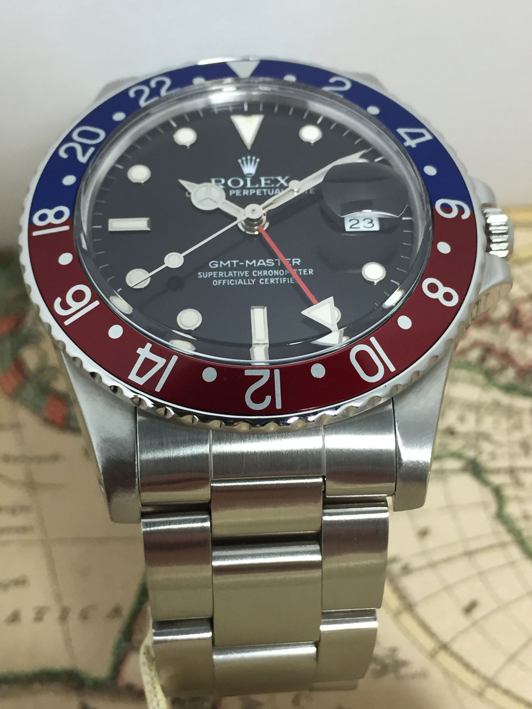 1988 Rolex GMT Master Ref. 16750 (with Papers)