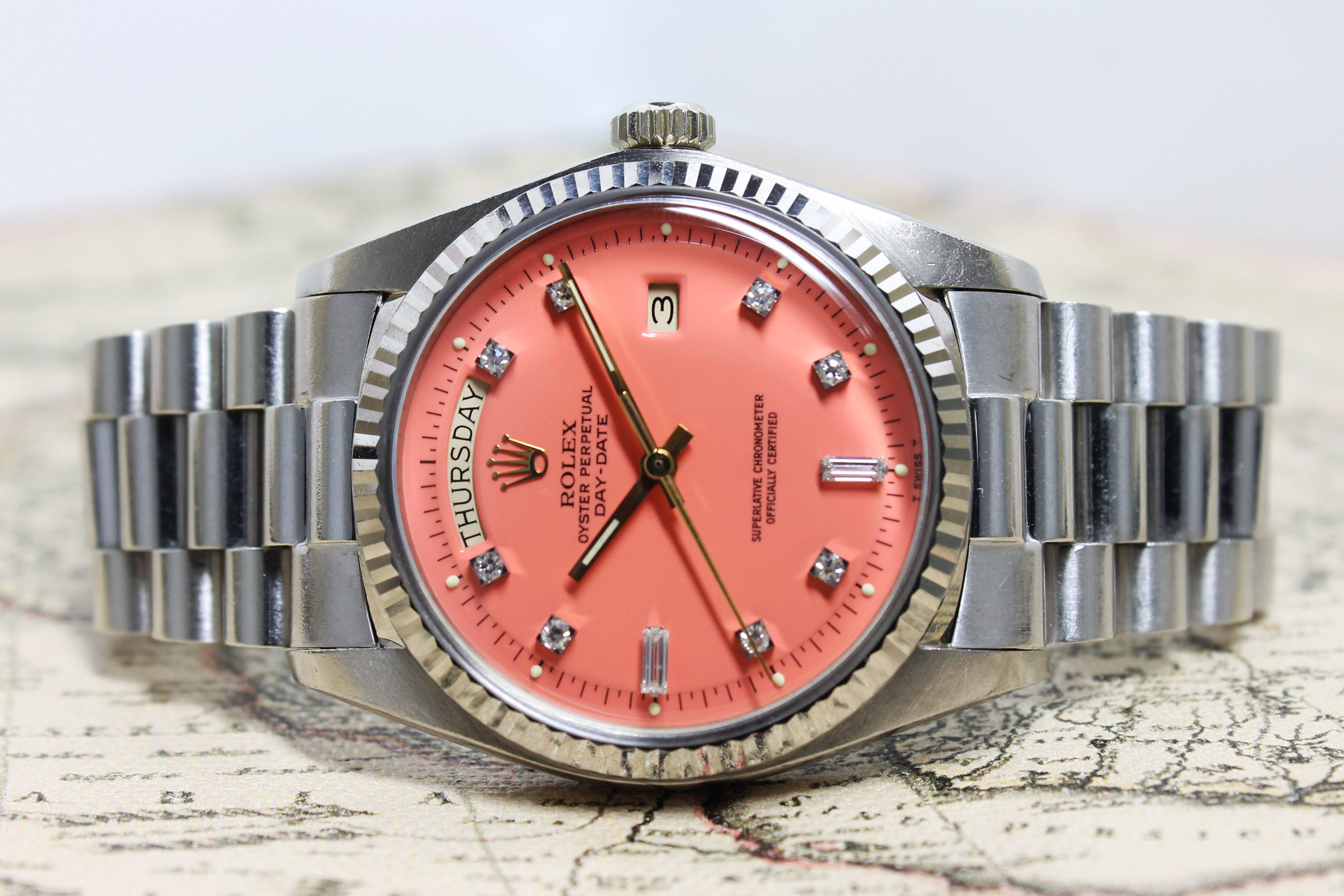 1977 Rolex Day Date 'Salmon Stella Dial' Ref. 1803 - Price on Request