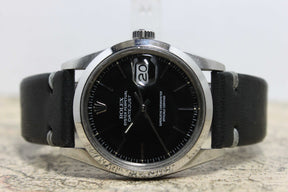 1982 Rolex Datejust Black Dial Ref. 16000