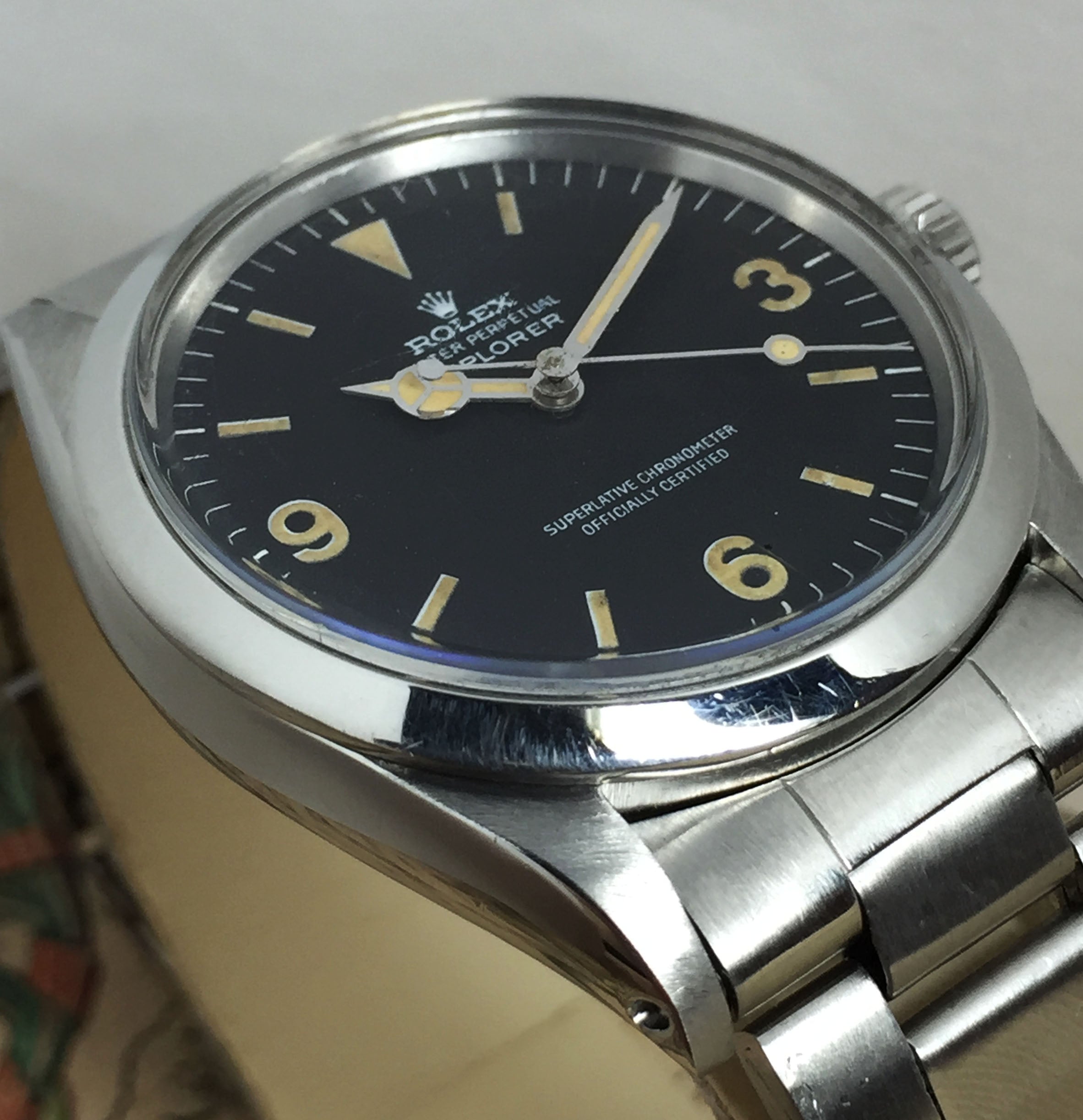 1971 Rolex Explorer I Frog Leg Ref. 1016 (Full Set)