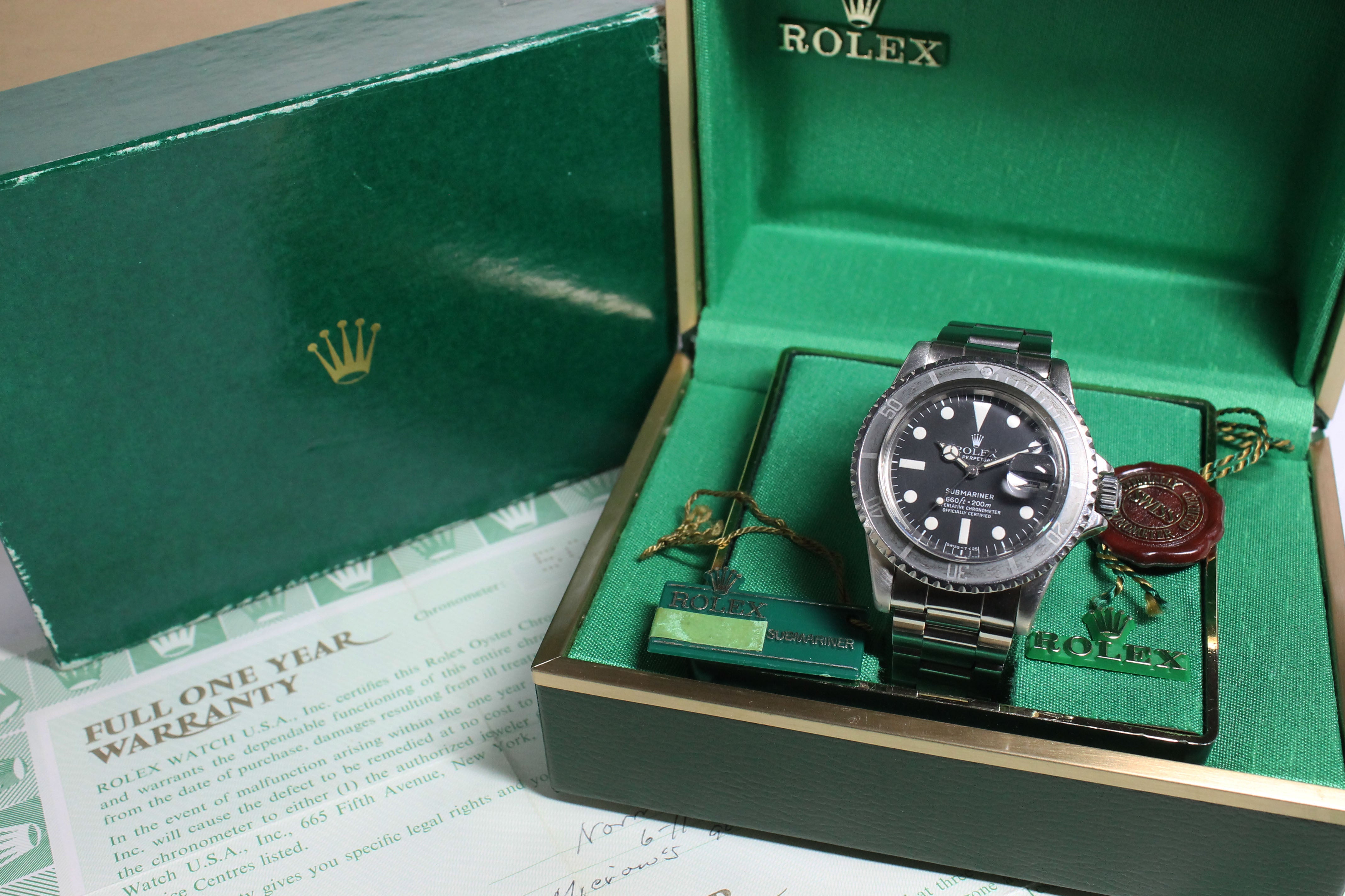 Rolex Submariner Date Ref. 1680 Year 1977 (Full Set)