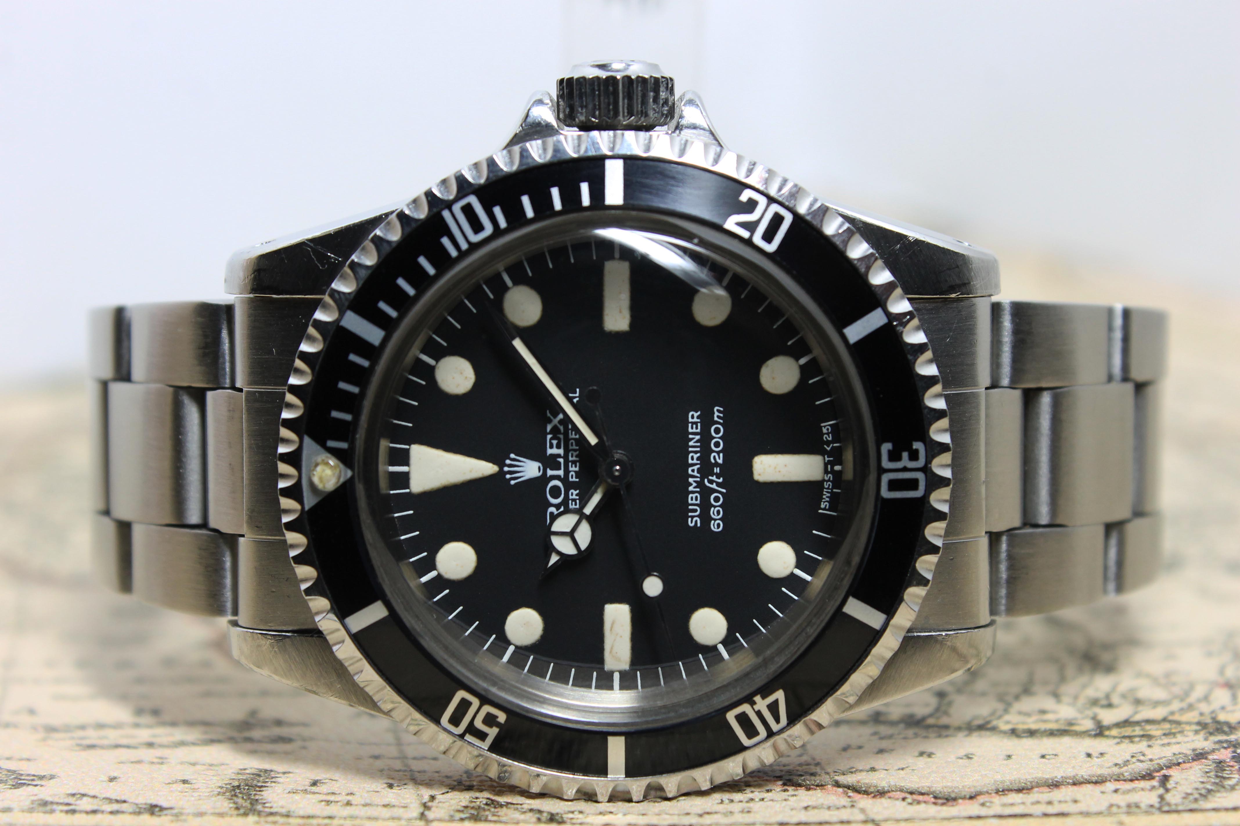 Rolex Submariner Maxi MK2 Ref. 5513 Year 1979 (Unpolished)