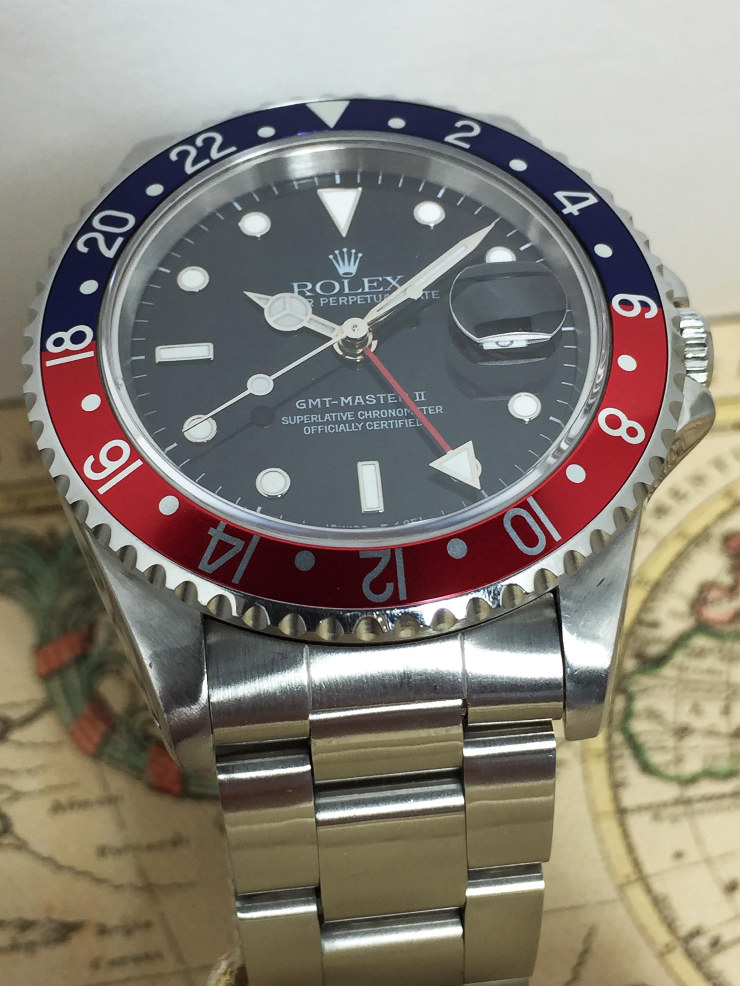 1993 Rolex GMT Master II Ref. 16710 (with Papers)