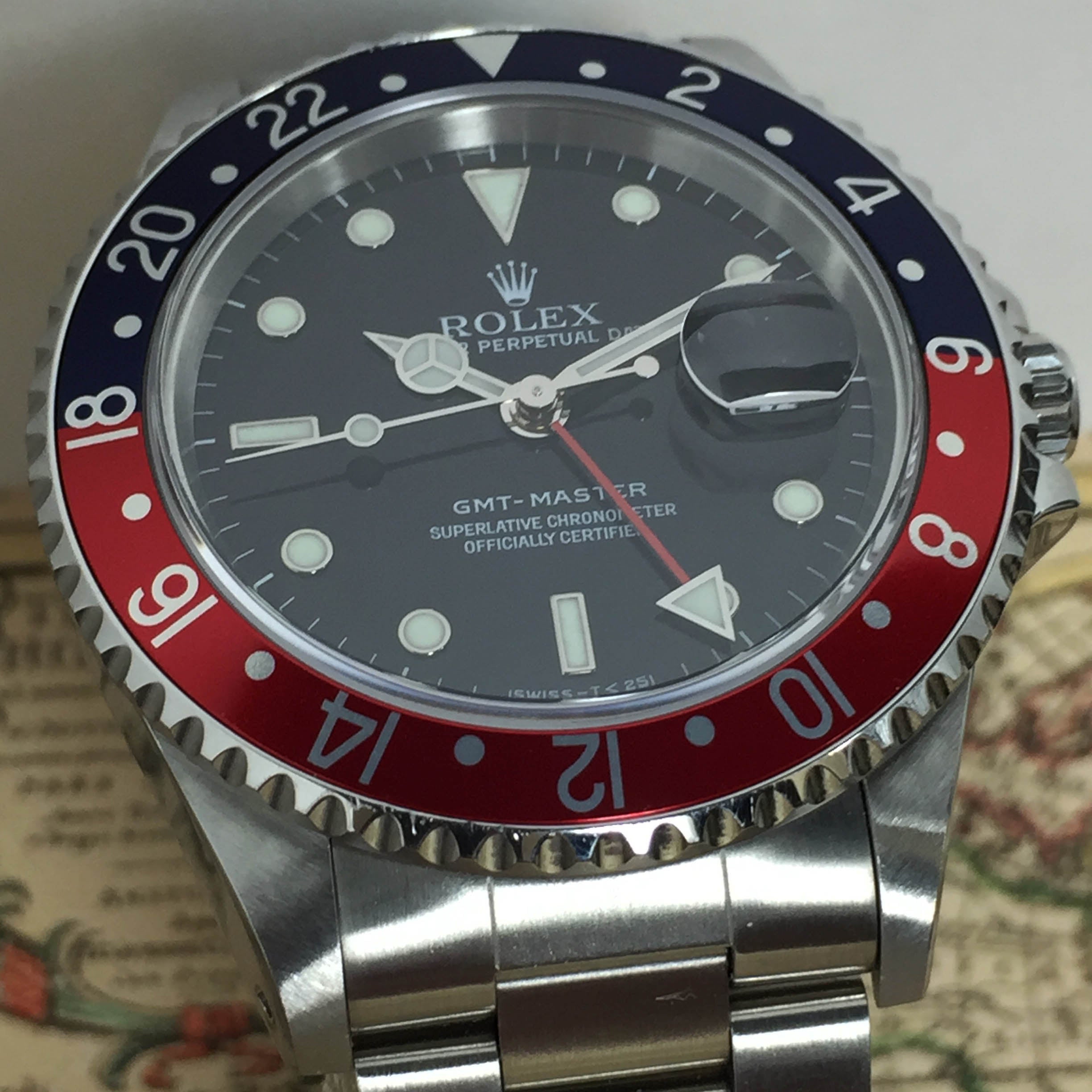 Rolex GMT Master Ref. 16700 Year 1997 (with RSC Card)