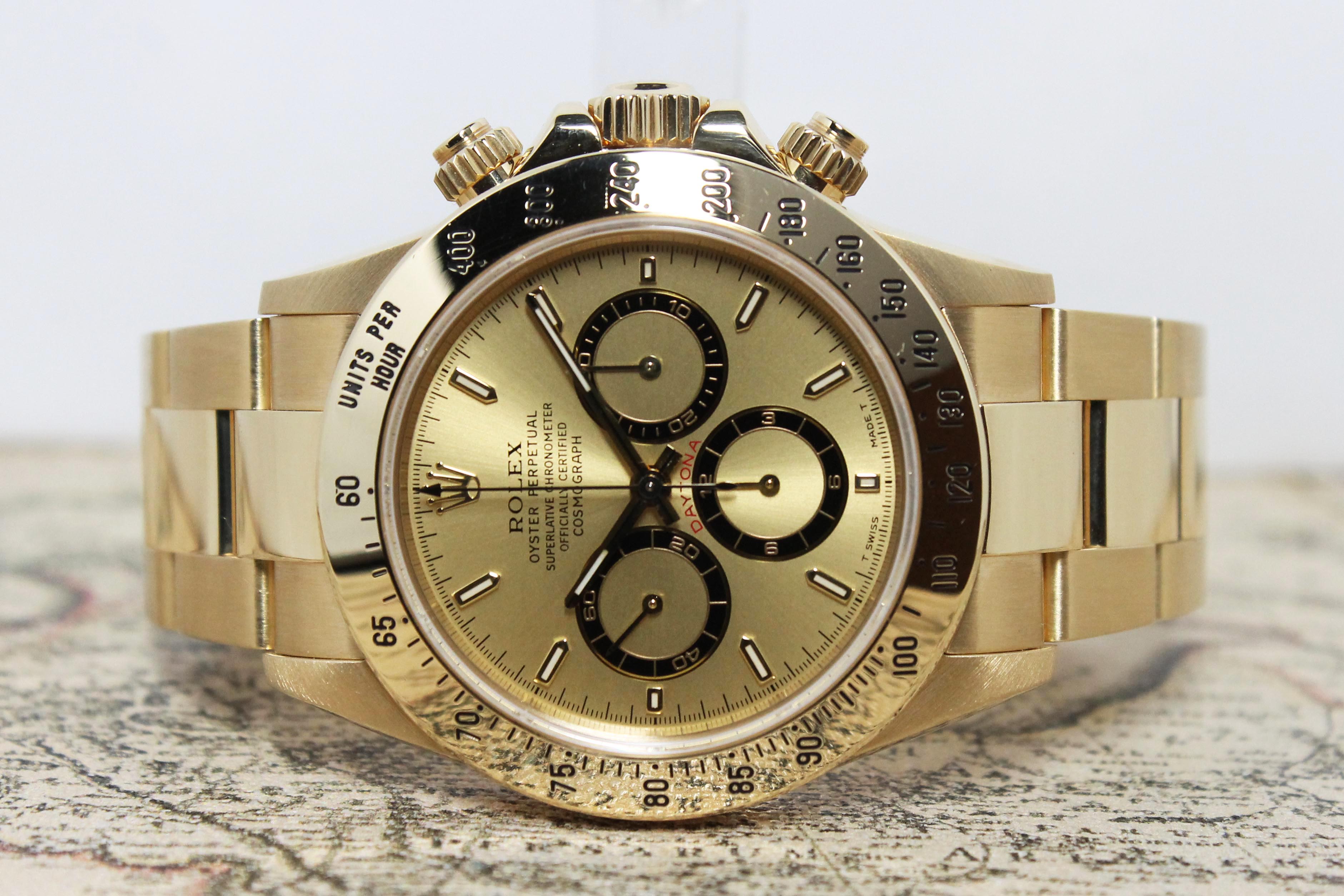 1994 Rolex Daytona Zenith 18K Ref. 16528