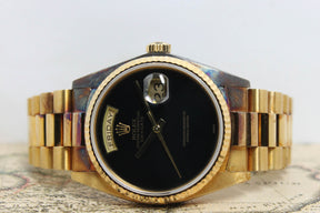 1982 Rolex Day Date Onyx NOS Ref. 18038 - Price on Request