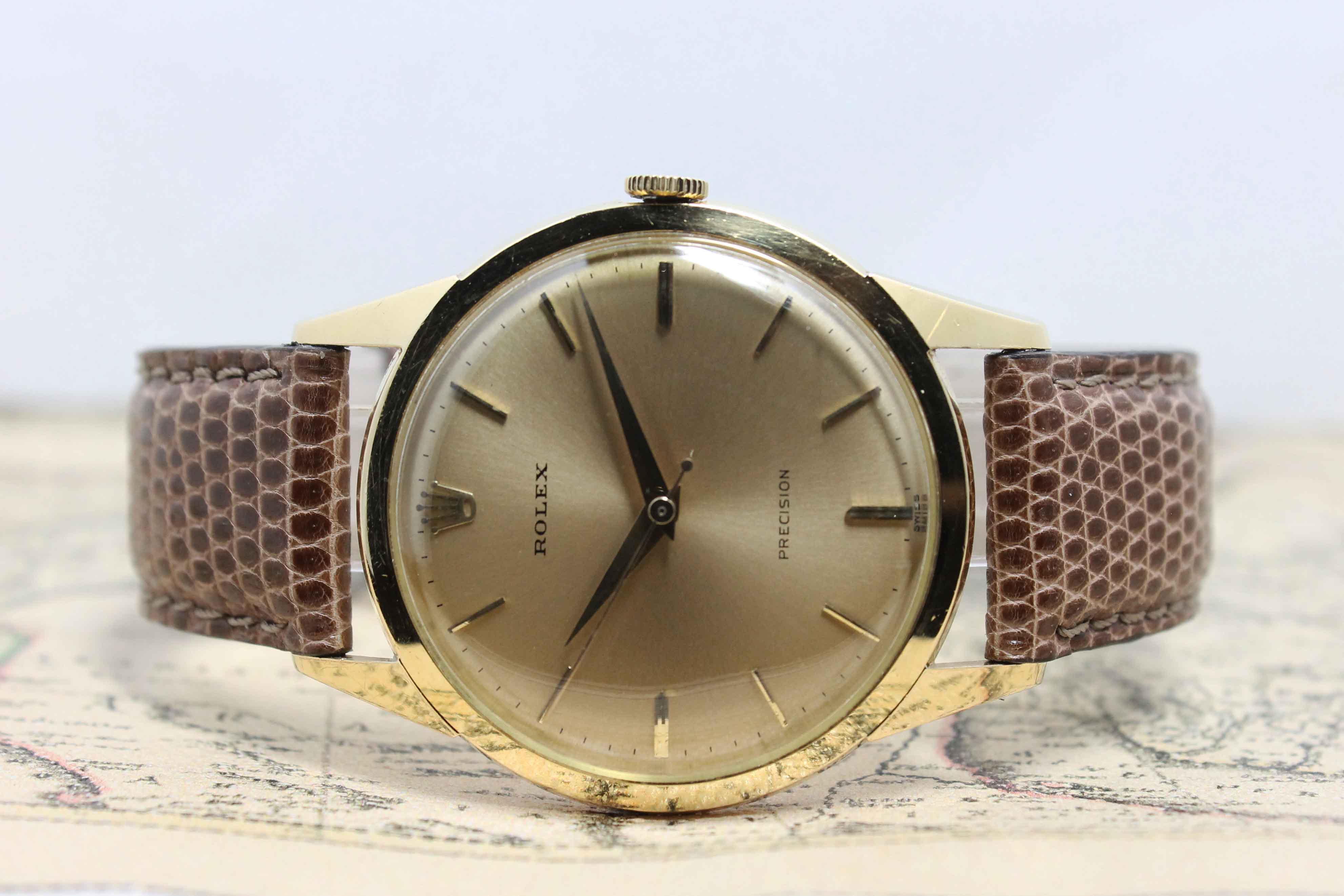 1960 Rolex Dress Watch Oversized Ref. 9004